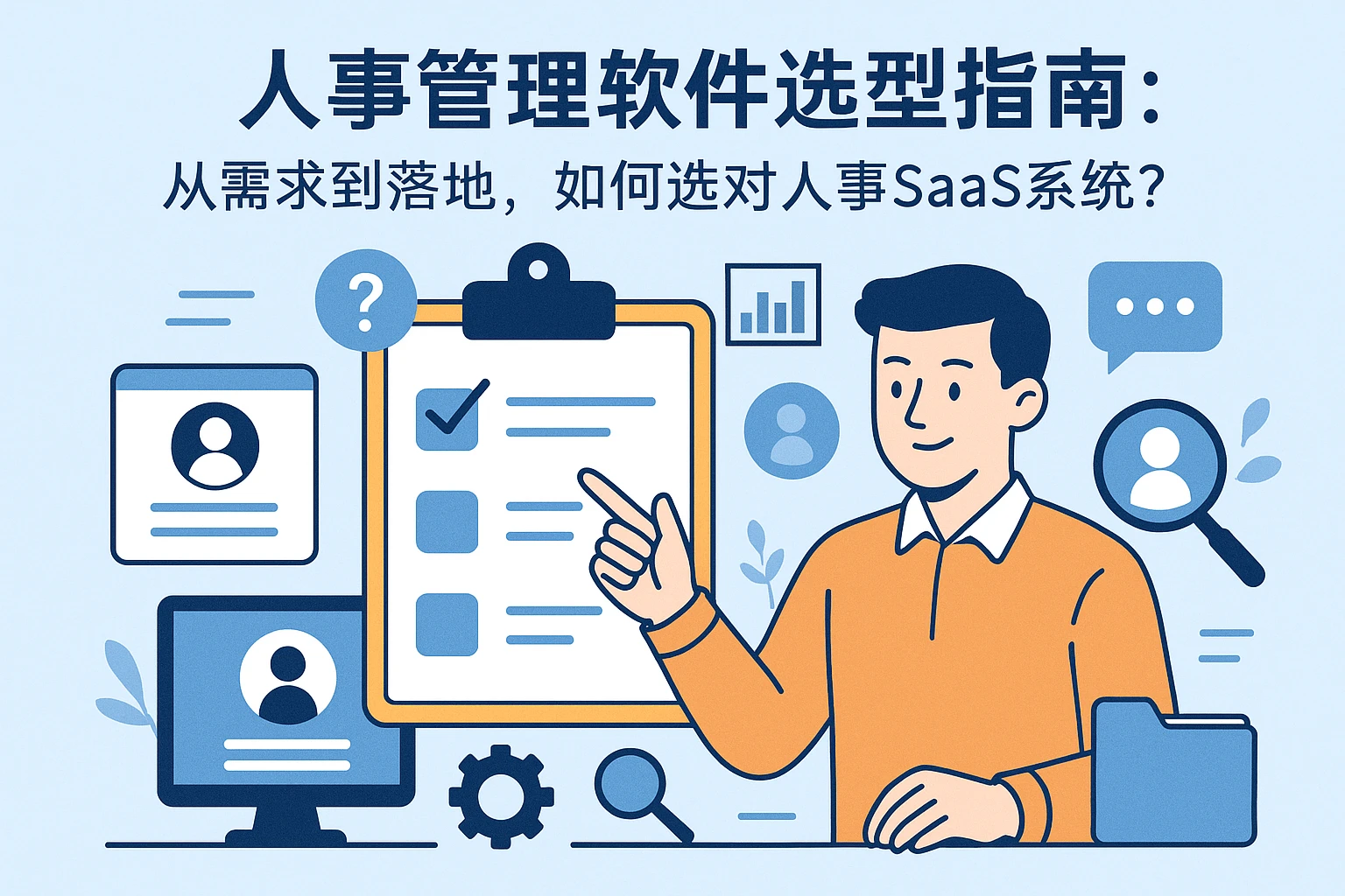 人事管理软件选型指南：从需求到落地，如何选对人事SaaS系统？