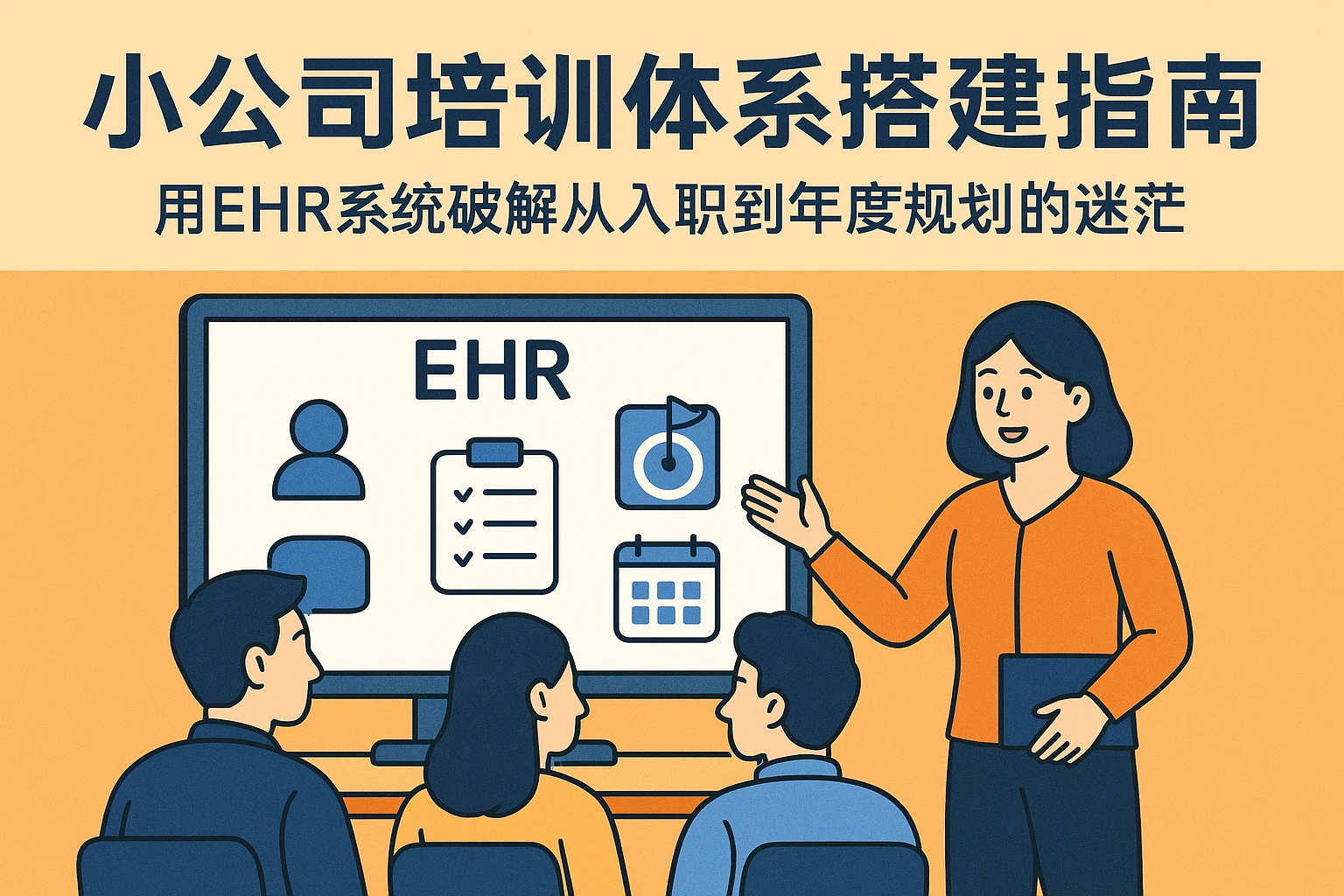 小公司培训体系搭建指南：用EHR系统破解从入职到年度规划的迷茫