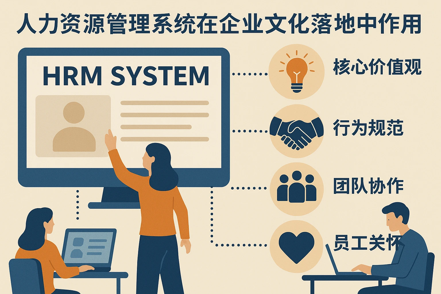 人力资源管理系统在企业文化落地中的作用