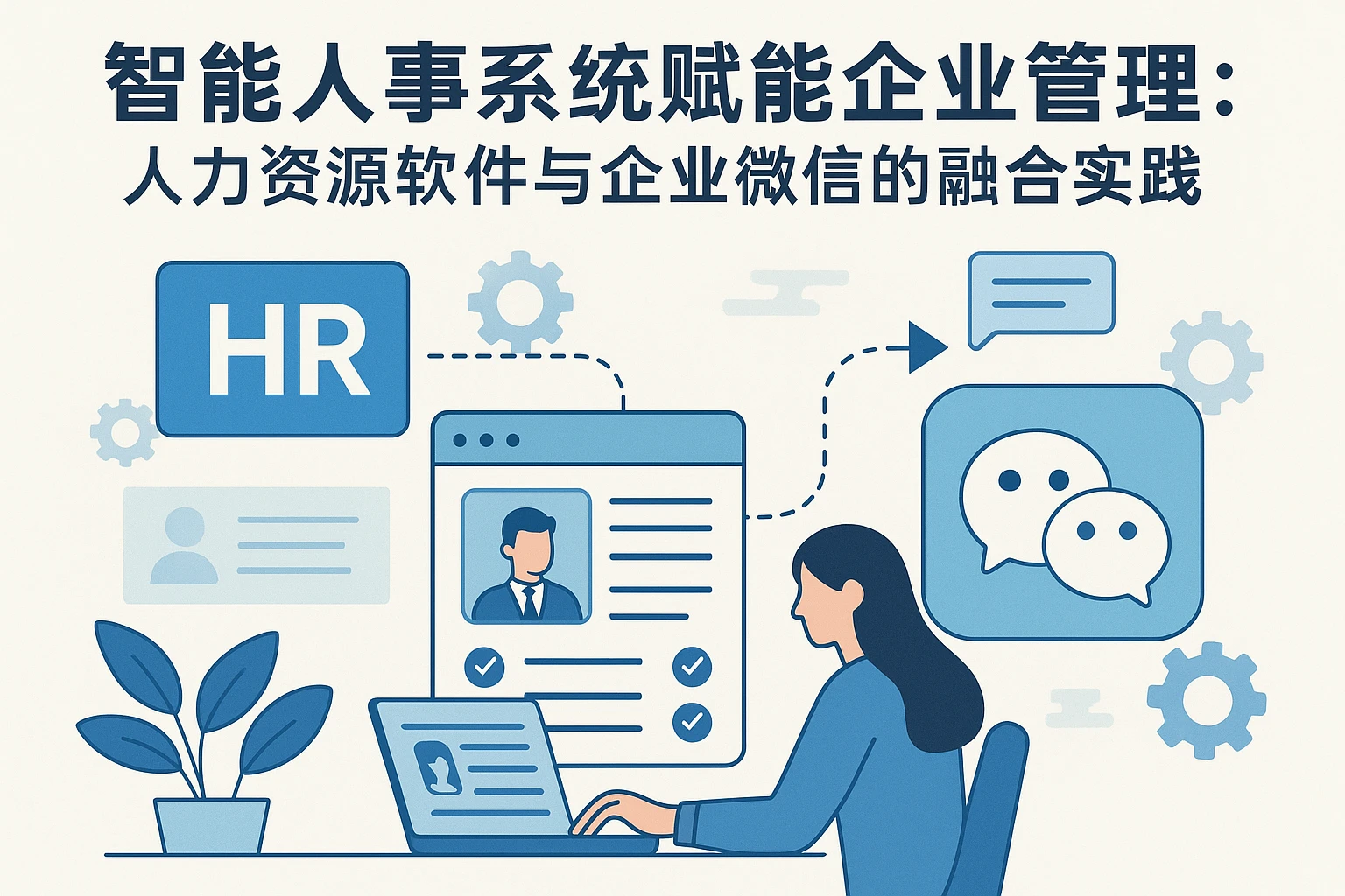 智能人事系统赋能企业管理：人力资源软件与企业微信的融合实践