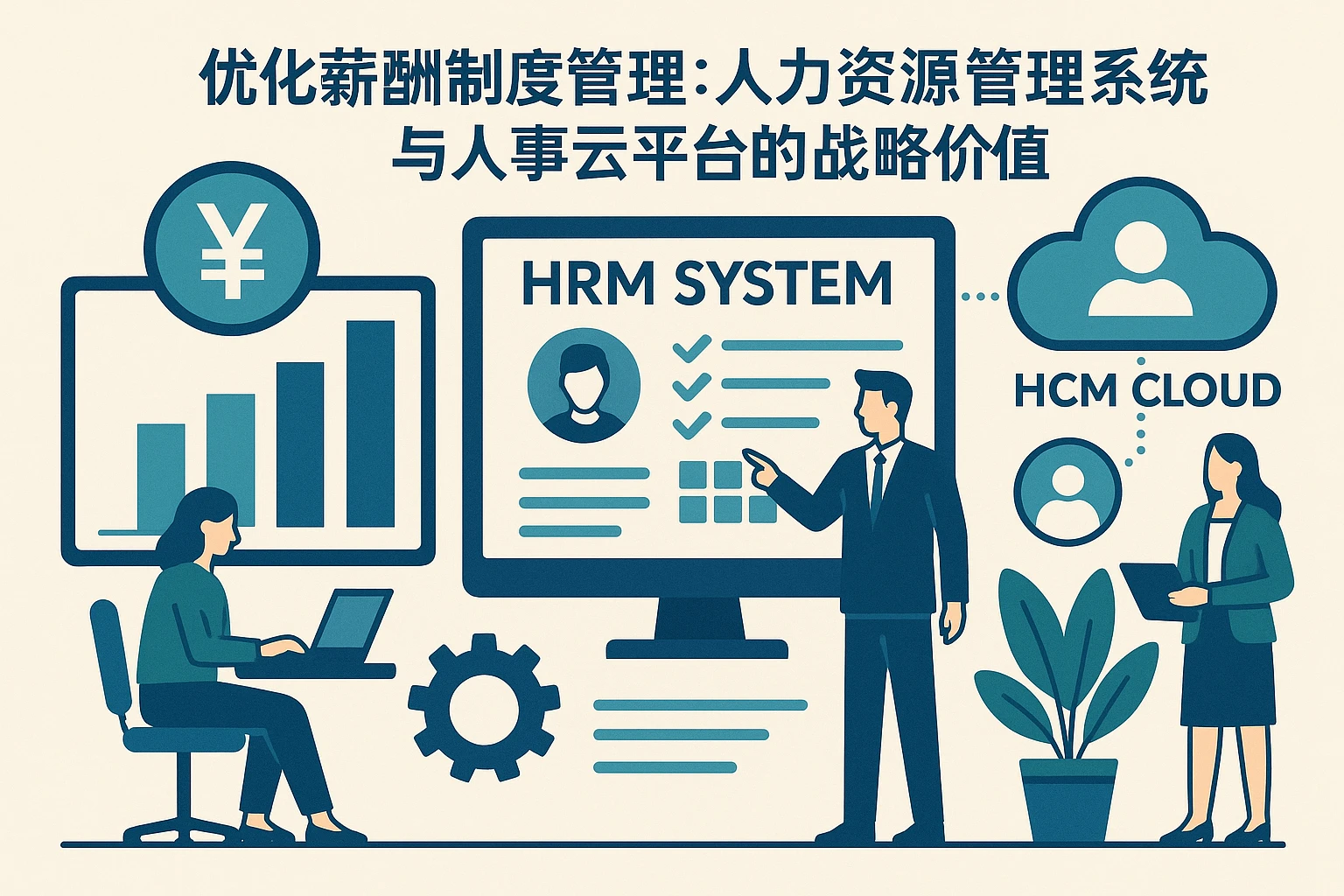 优化薪酬制度管理:人力资源管理系统与人事云平台的战略价值