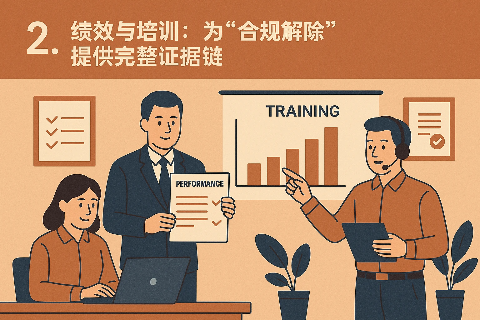 2. 绩效与培训:为“合规解除”提供完整证据链
