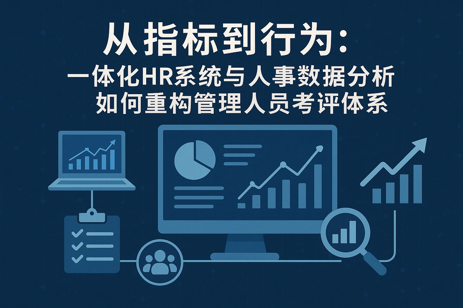 从指标到行为:一体化HR系统与人事数据分析如何重构管理人员考评体系