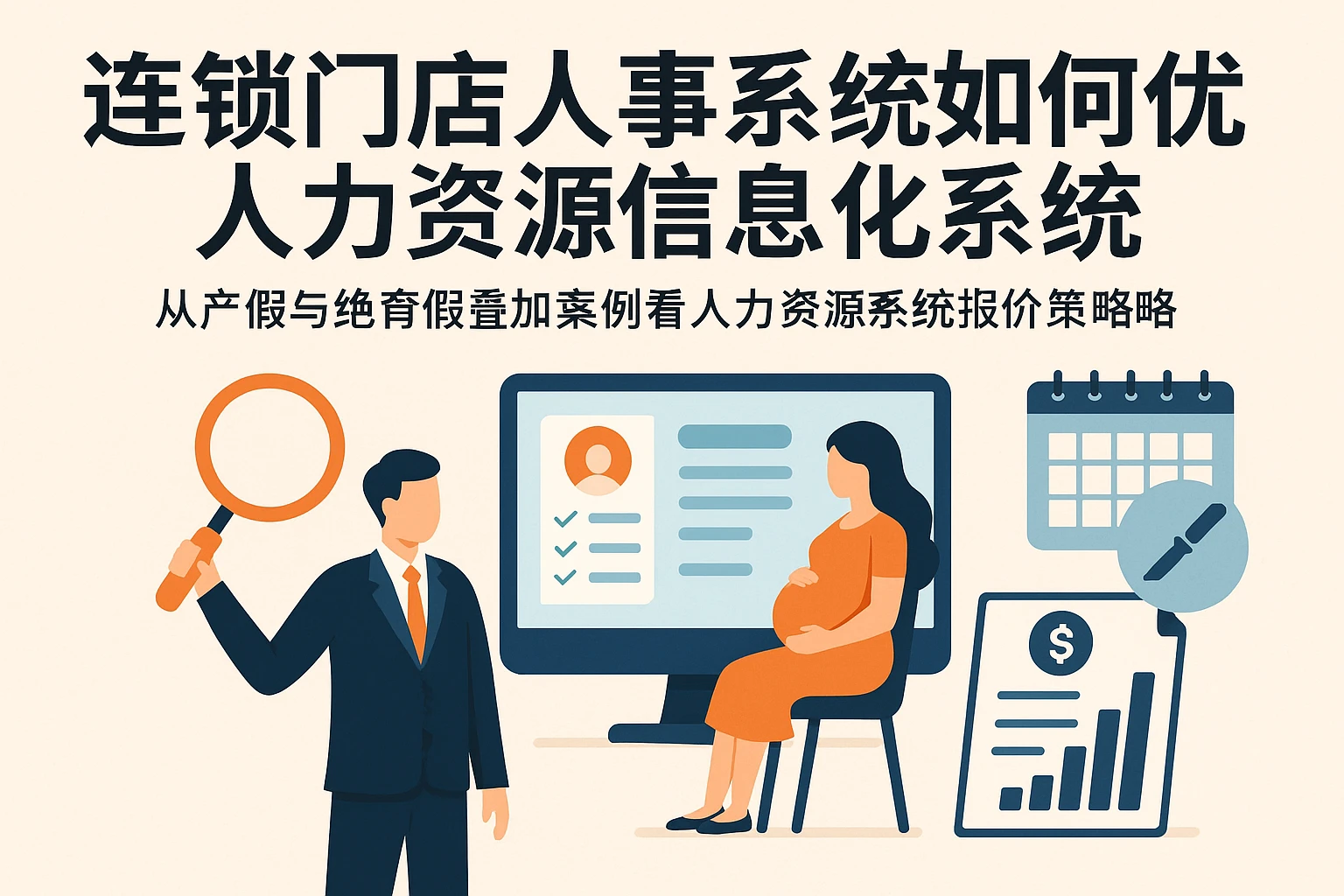 连锁门店人事系统如何优化人力资源信息化系统:从产假与绝育假叠加案例看人力资源系统报价策略