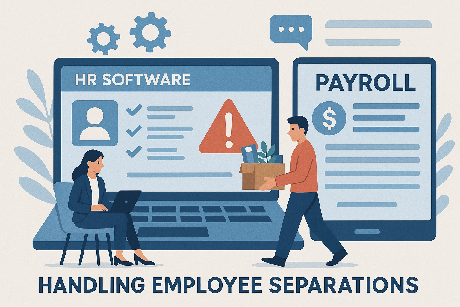 如何通过人事管理软件与薪资管理系统妥善处理员工离职问题