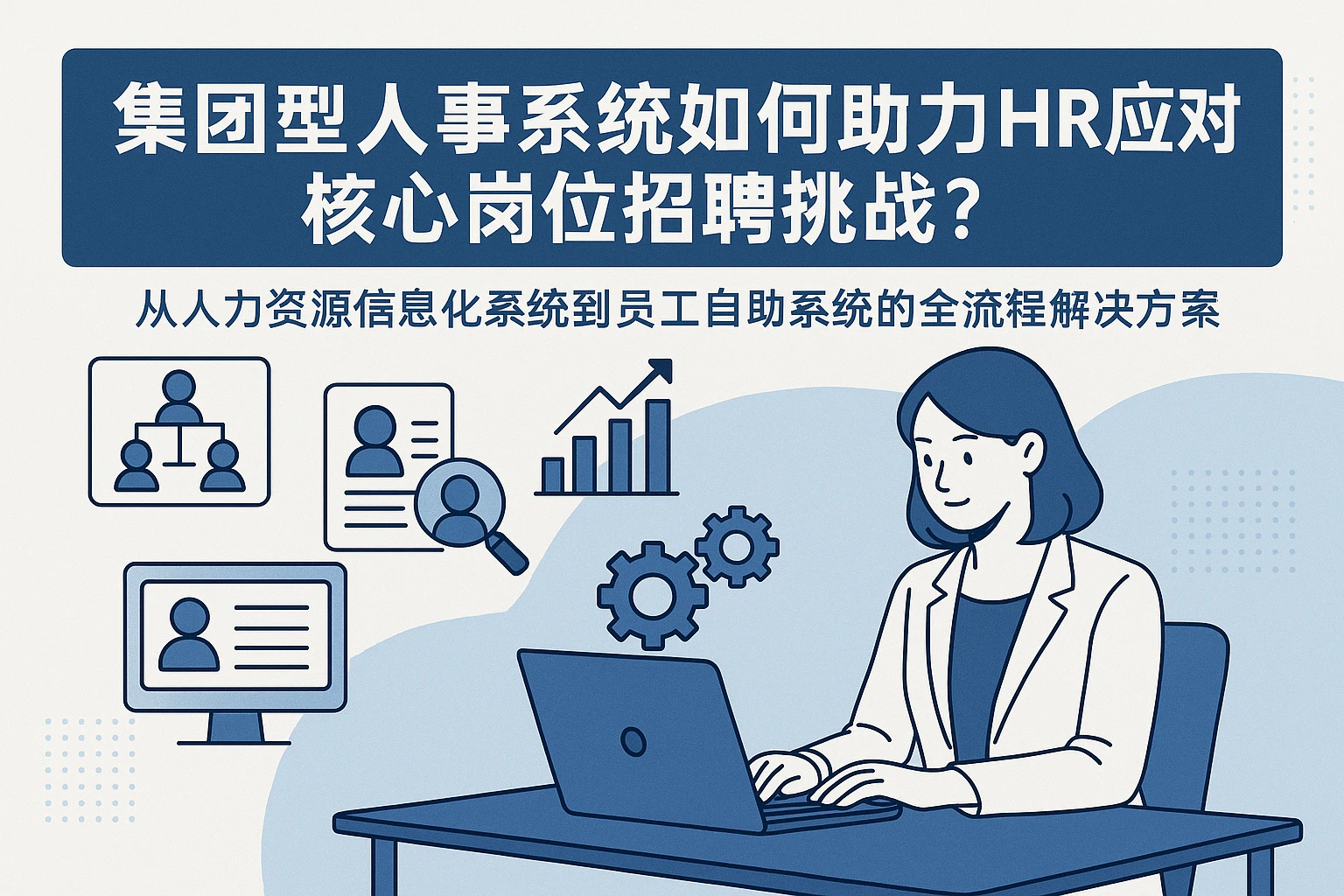集团型人事系统如何助力HR应对核心岗位招聘挑战？——从人力资源信息化系统到员工自助系统的全流程解决方案
