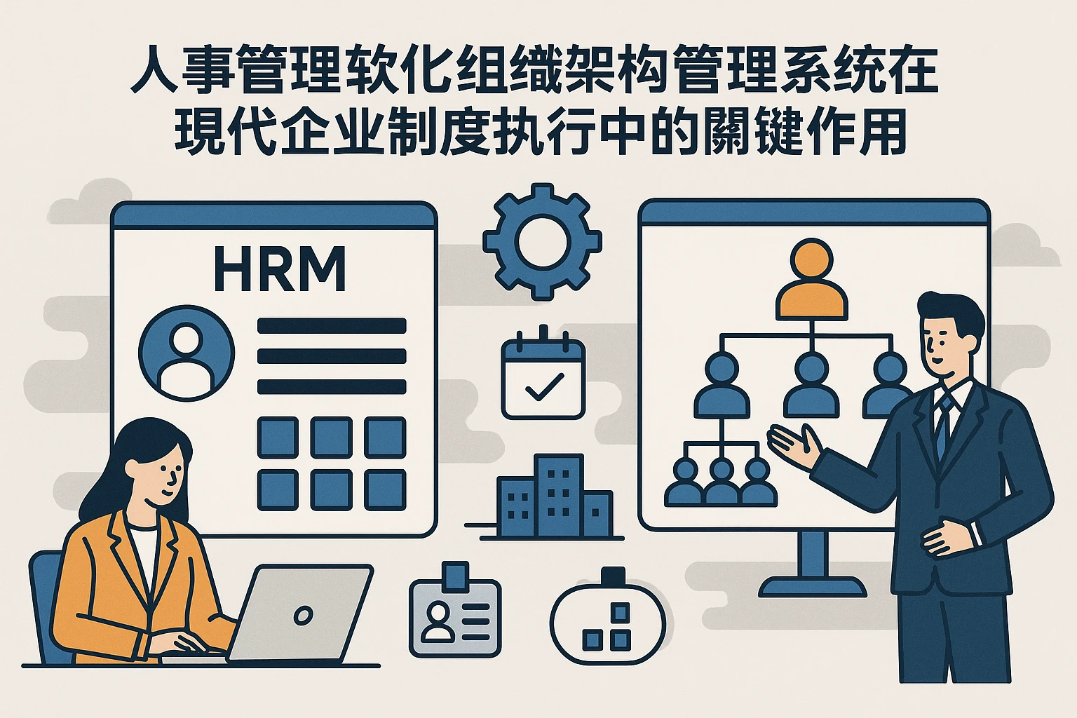 人事管理软件与组织架构管理系统在现代企业制度执行中的关键作用
