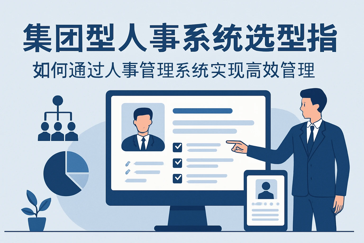 集团型人事系统选型指南:如何通过人事管理系统实现高效管理