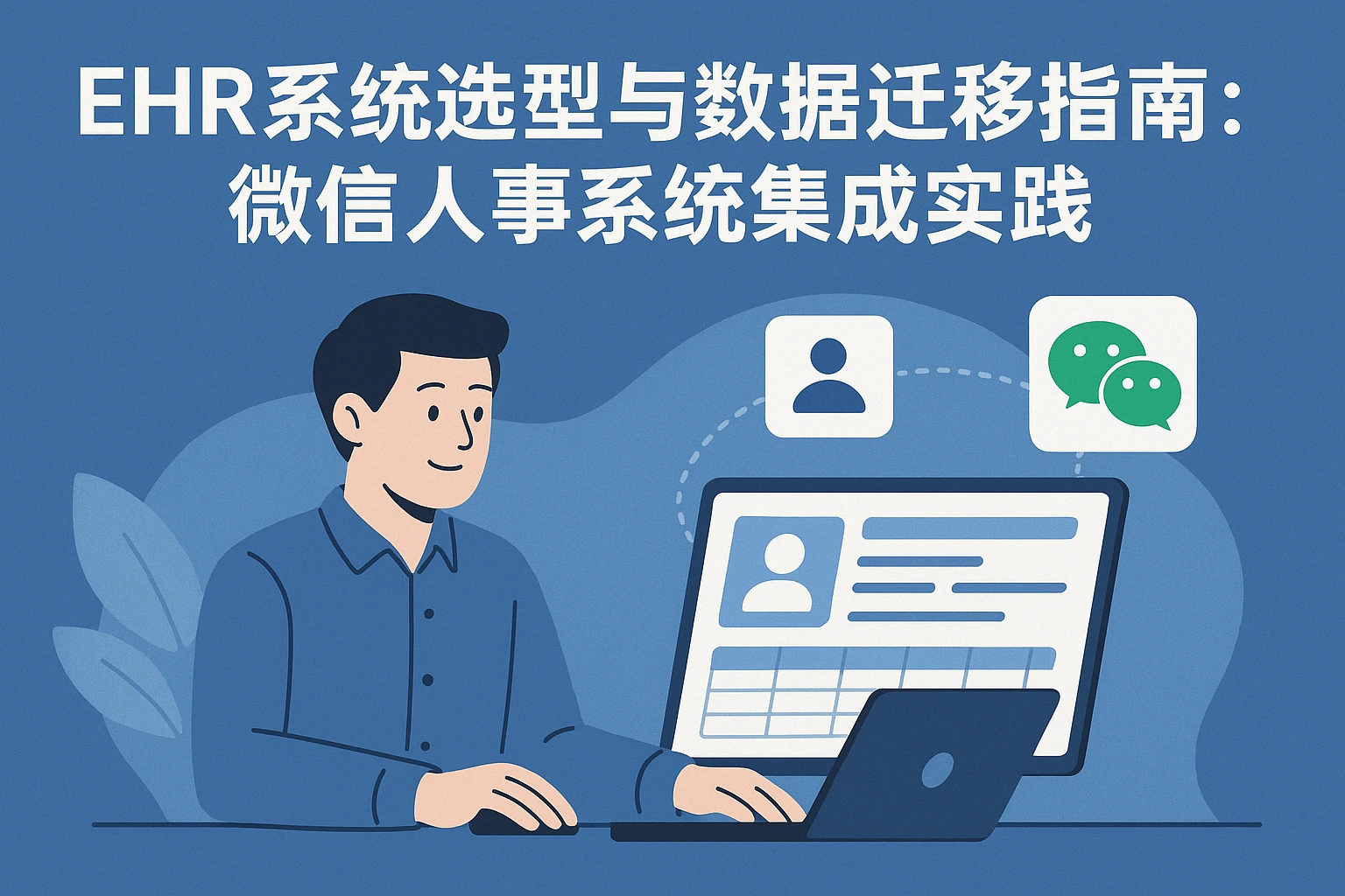 EHR系统选型与数据迁移指南:微信人事系统集成实践
