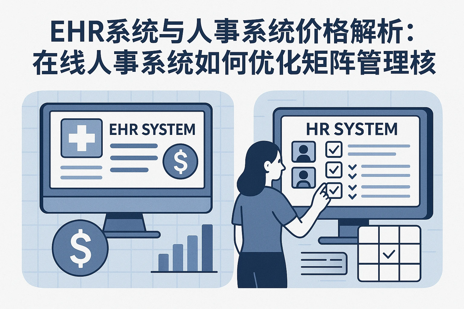 EHR系统与人事系统价格解析：在线人事系统如何优化矩阵管理考核