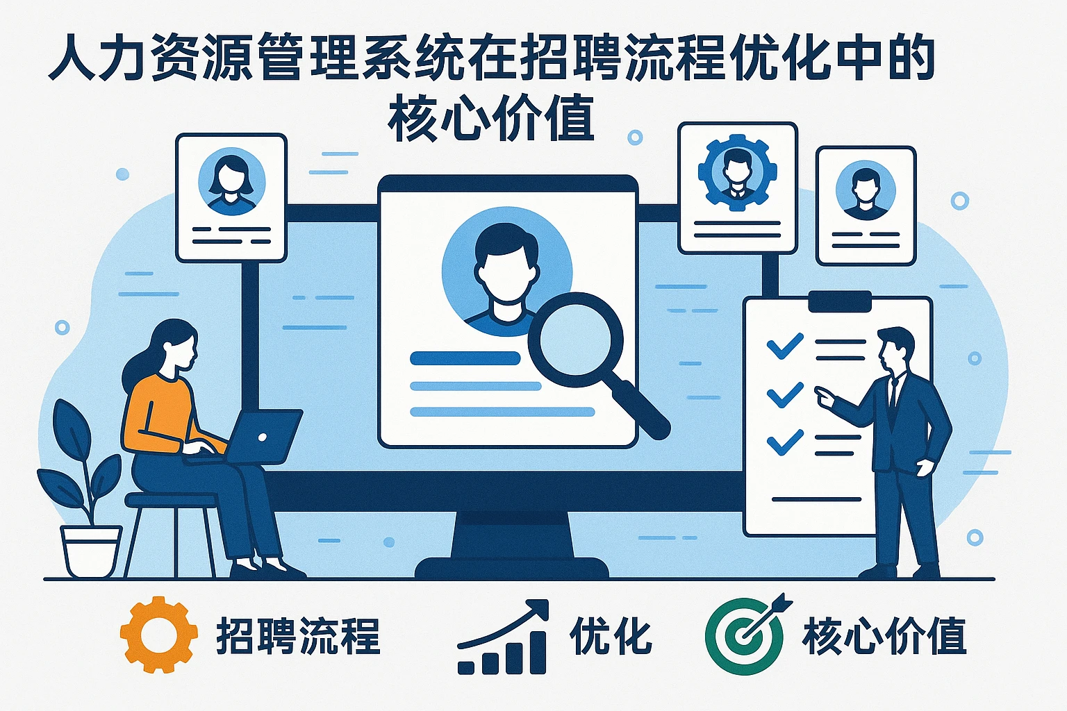 人力资源管理系统在招聘流程优化中的核心价值