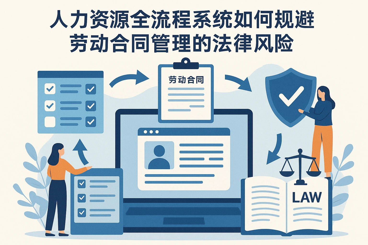 人力资源全流程系统如何规避劳动合同管理的法律风险
