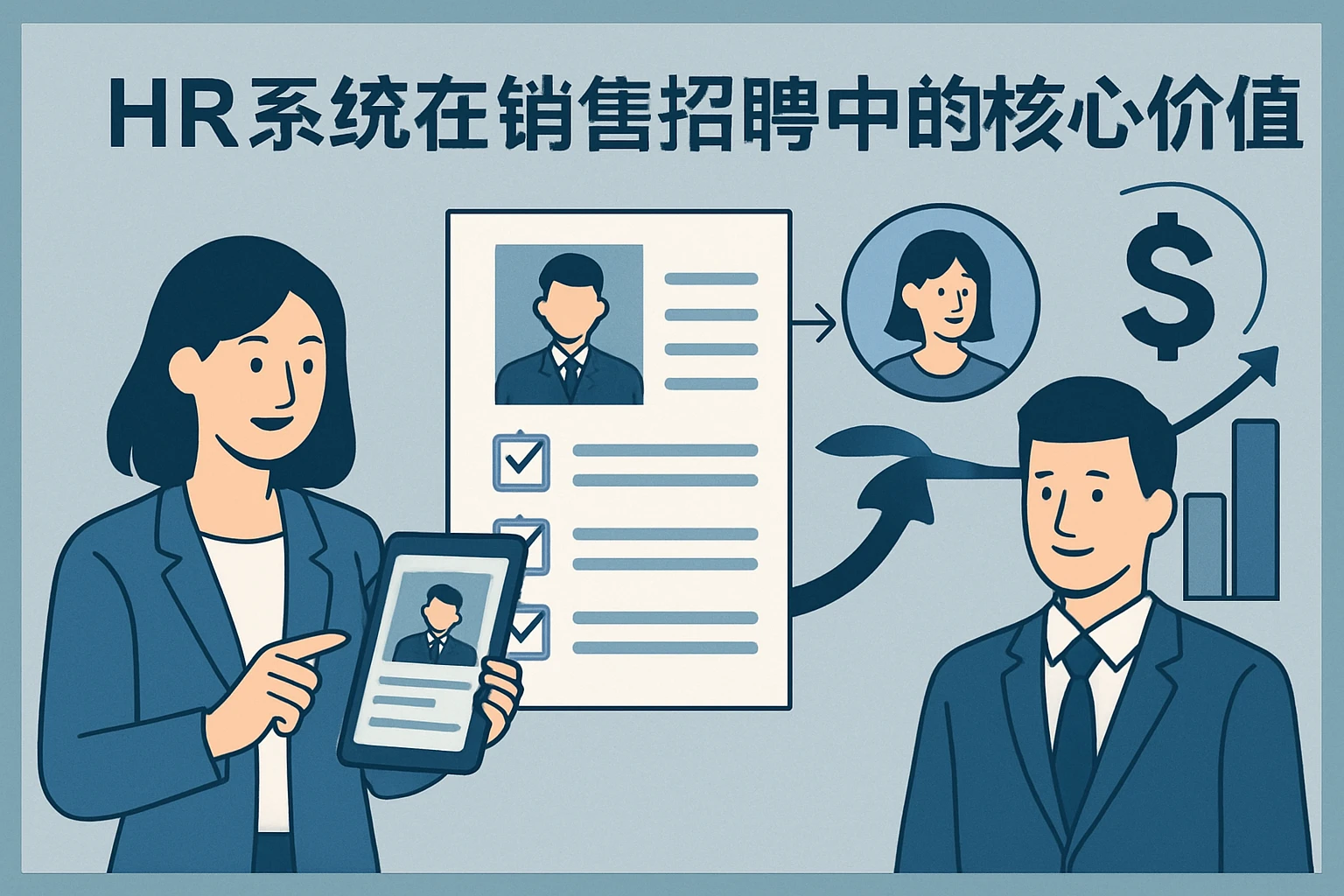 HR系统在销售招聘中的核心价值