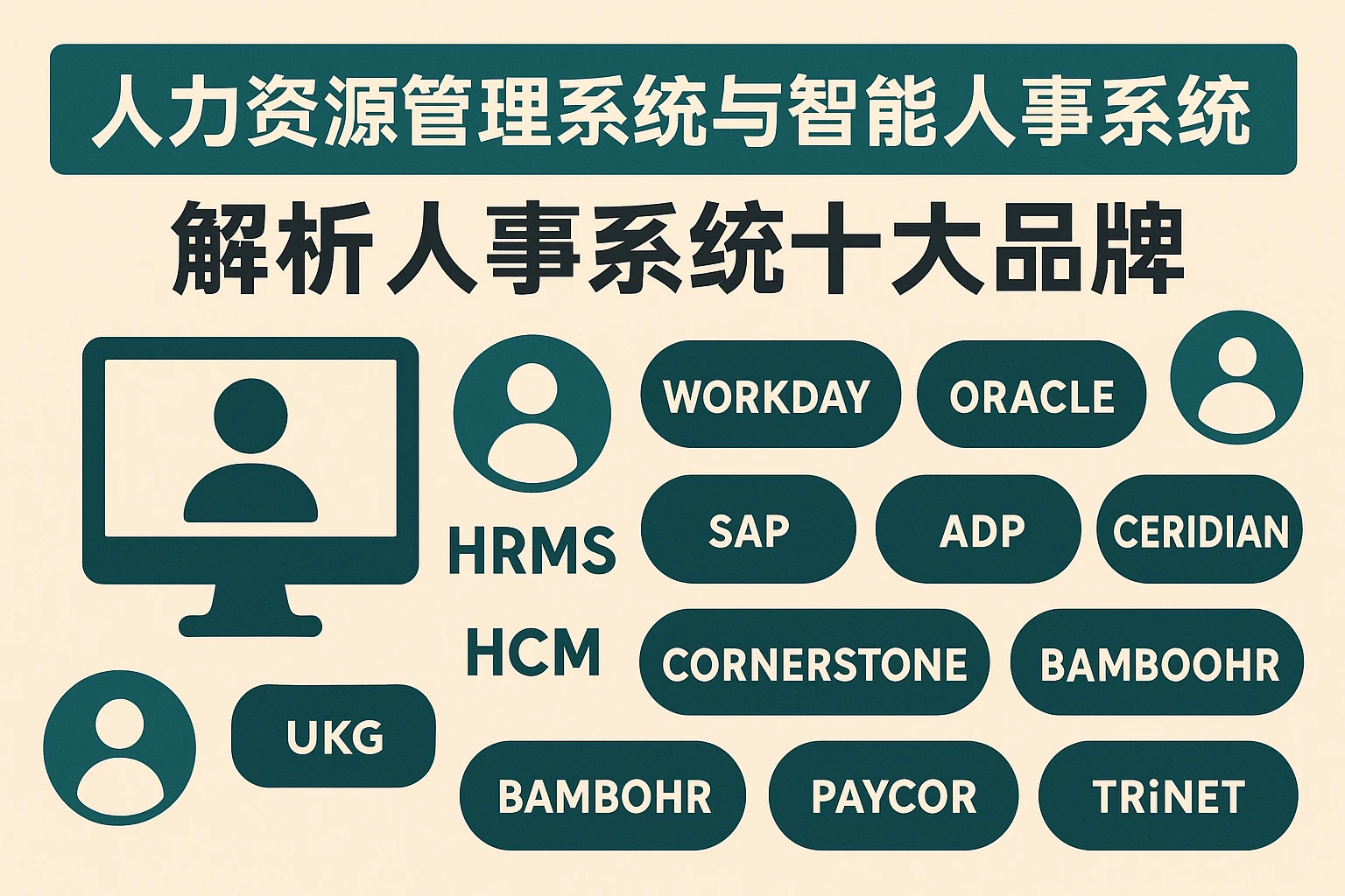 人力资源管理系统与智能人事系统：解析人事系统十大品牌