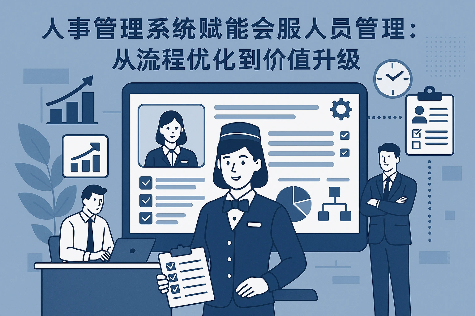 人事管理系统赋能会服人员管理：从流程优化到价值升级