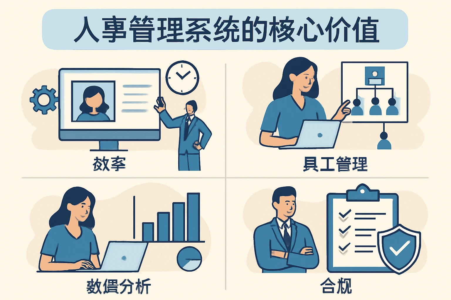 人事管理系统的核心价值