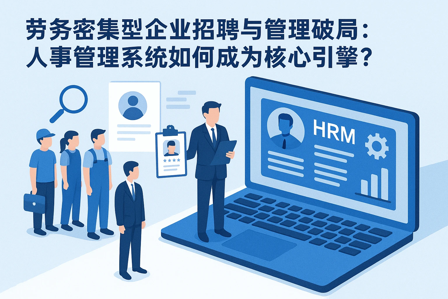 劳务密集型企业招聘与管理破局：人事管理系统如何成为核心引擎？