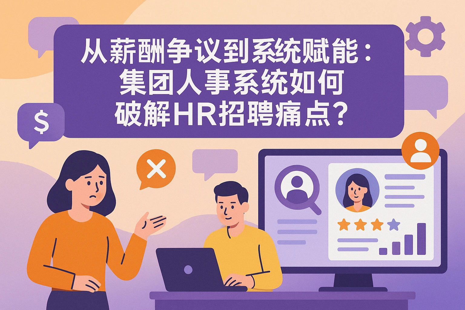 从薪酬争议到系统赋能：集团人事系统如何破解HR招聘痛点？