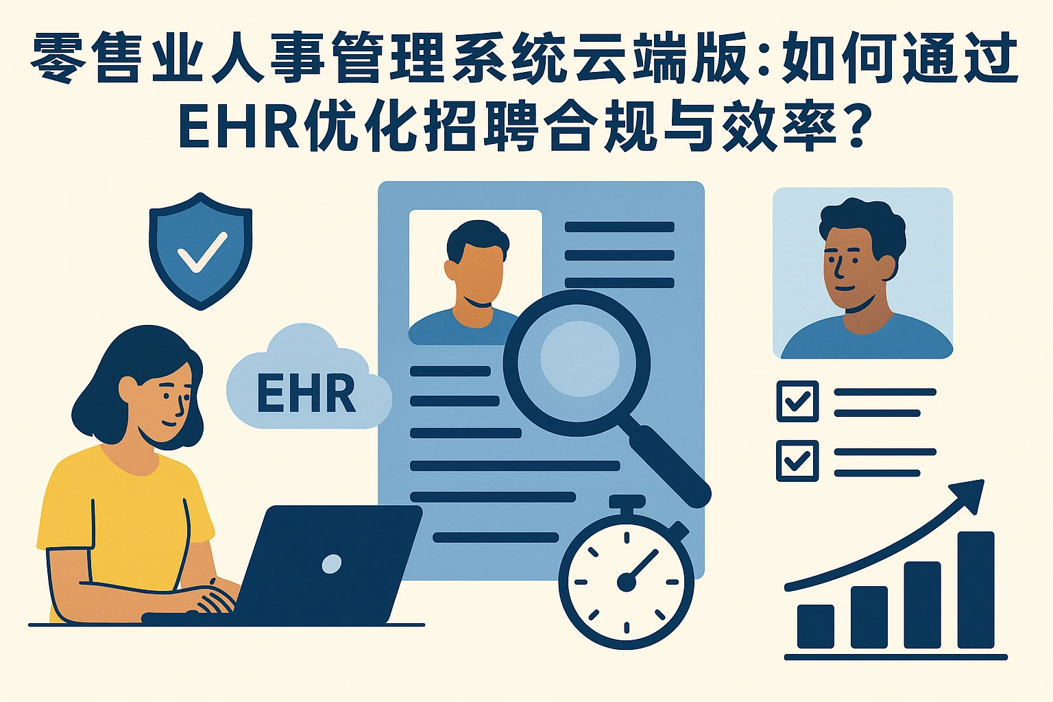 零售业人事管理系统云端版:如何通过EHR优化招聘合规与效率?