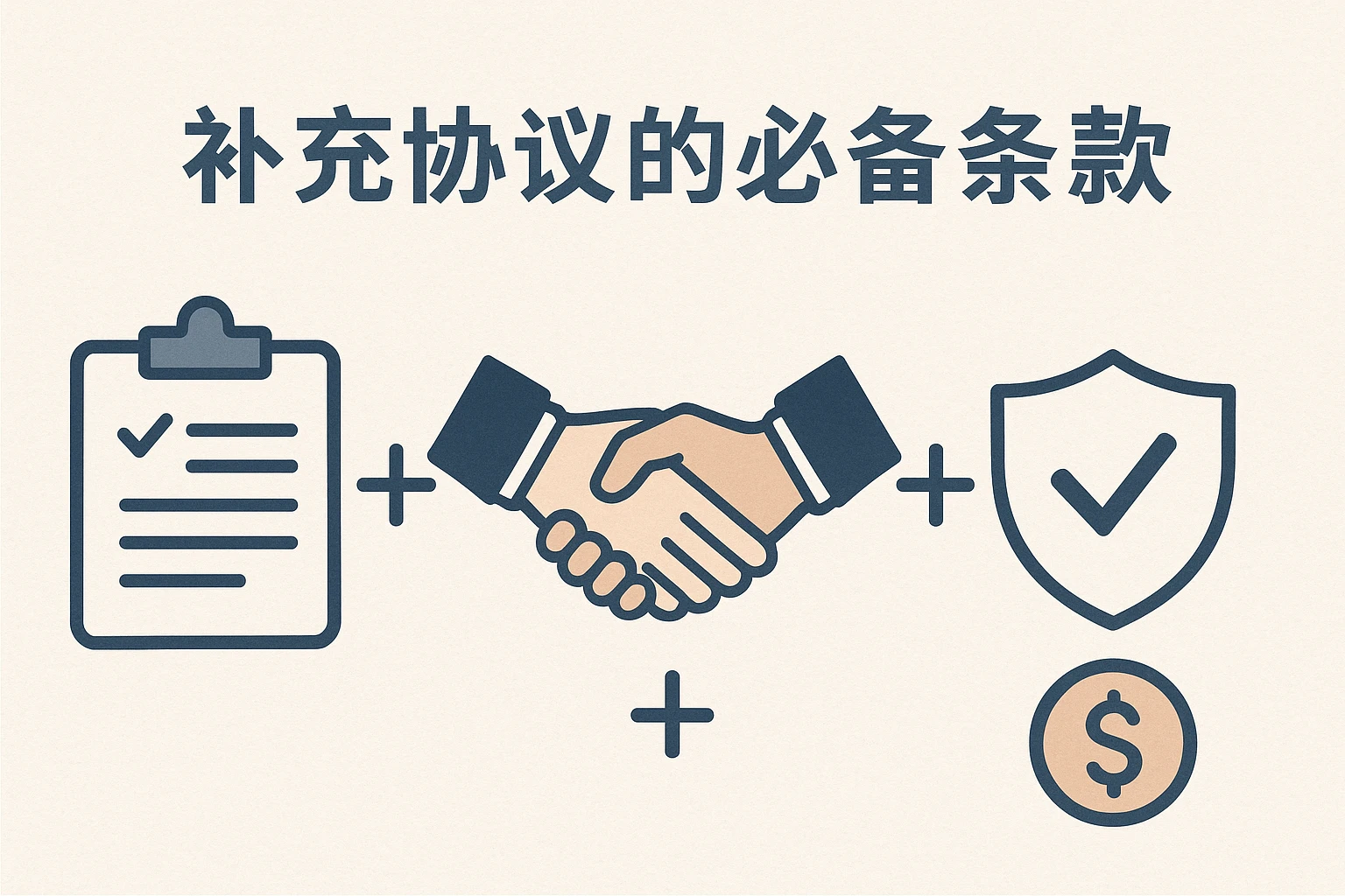 补充协议的必备条款