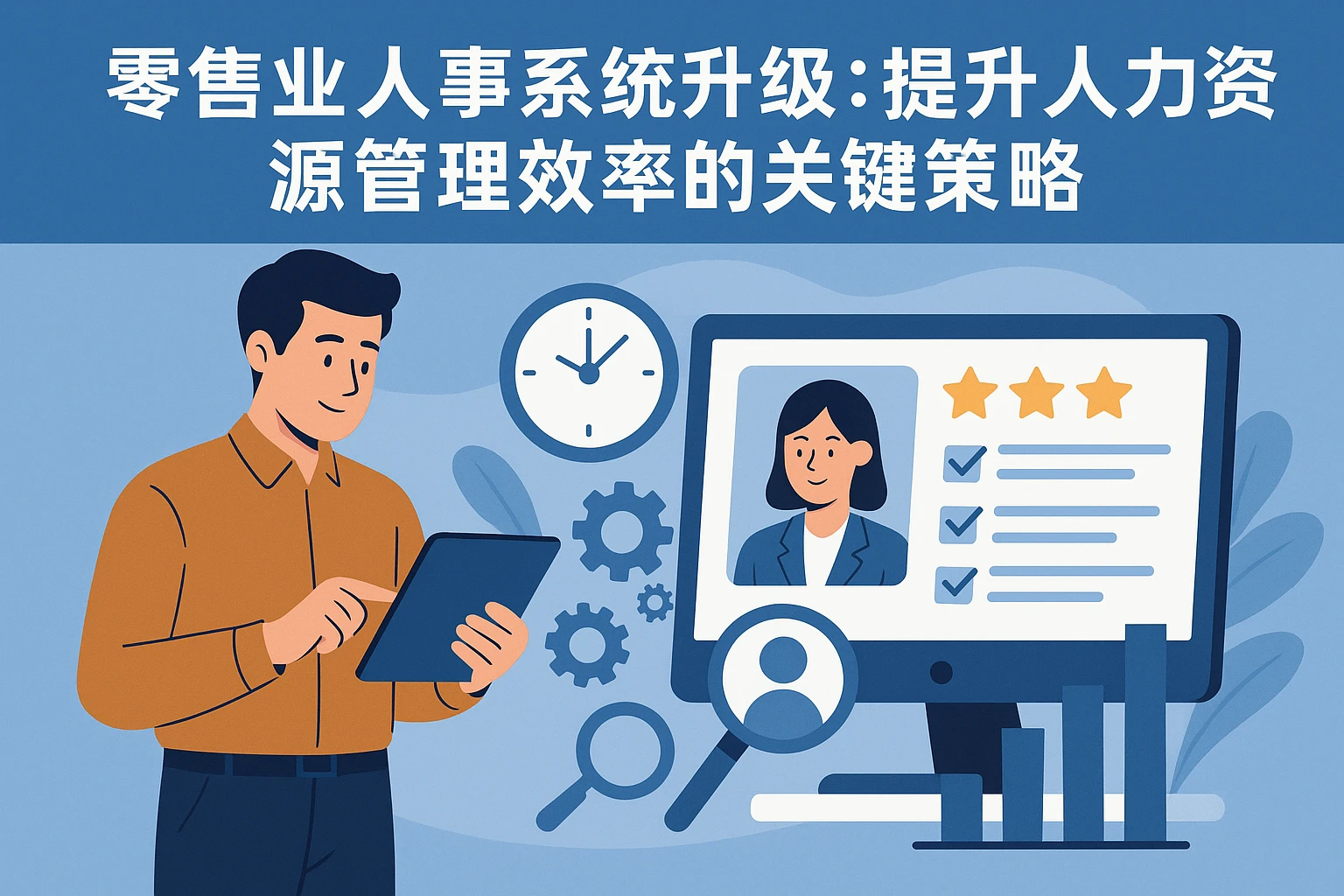 零售业人事系统升级：提升人力资源管理效率的关键策略