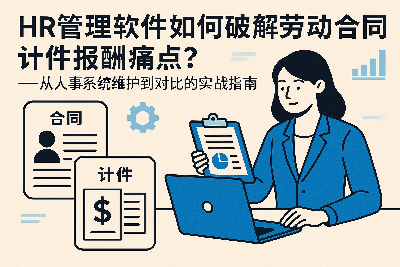HR管理软件如何破解劳动合同计件报酬痛点？——从人事系统维护到对比的实战指南