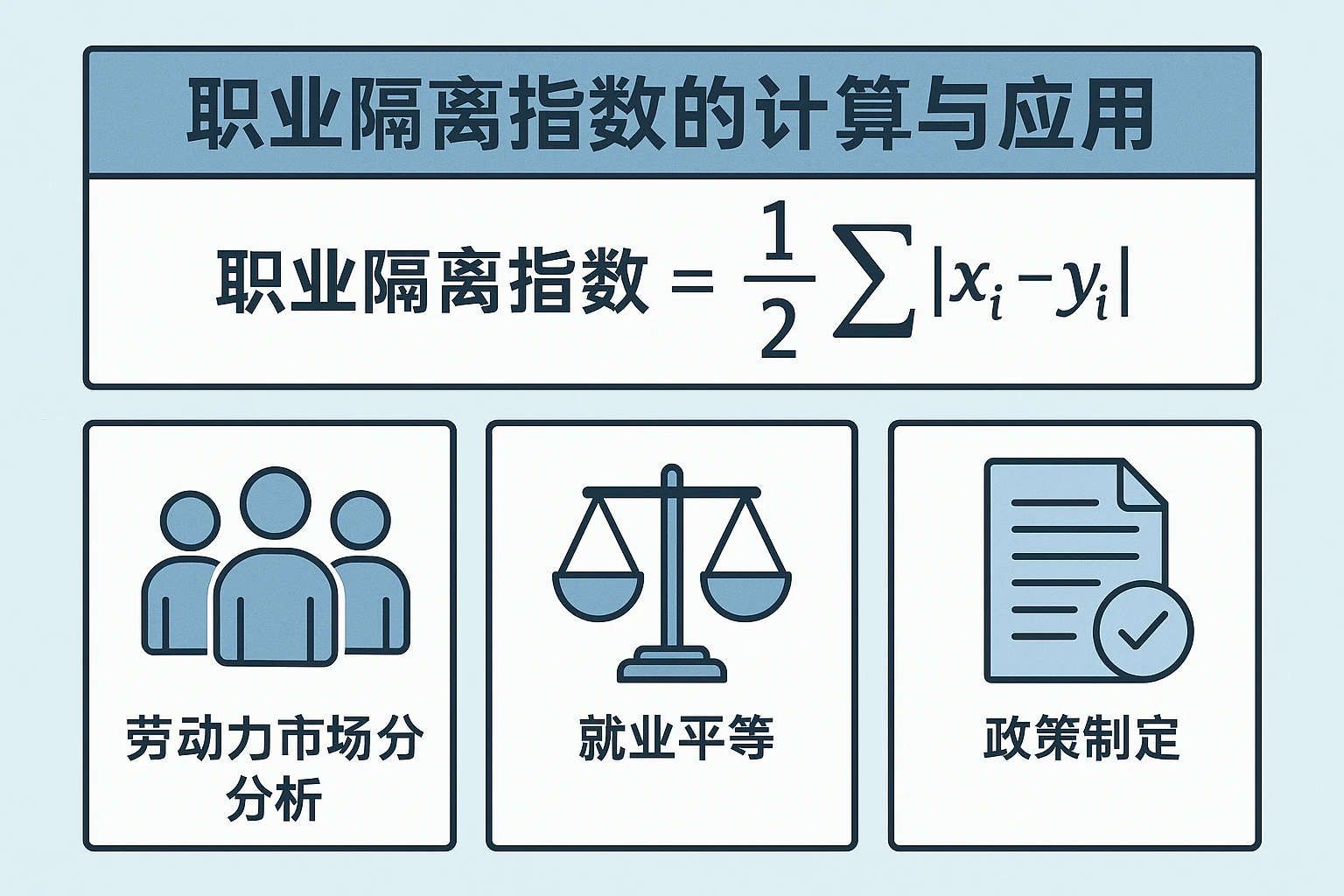 职业隔离指数的计算与应用