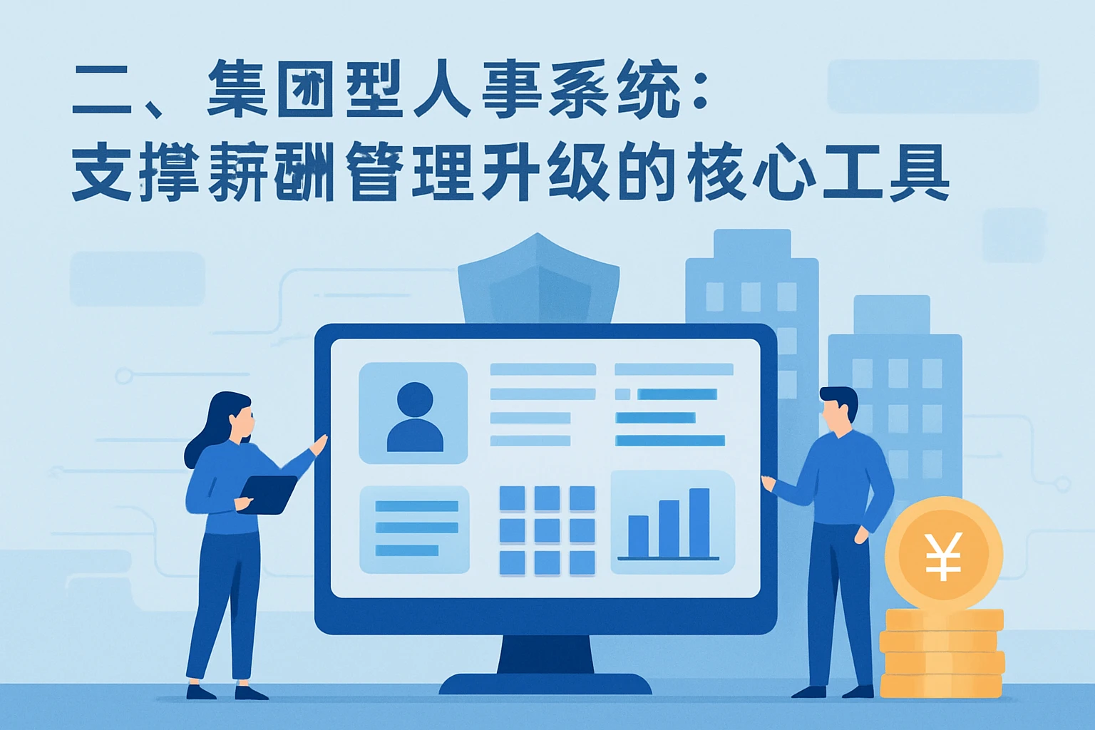 二、集团型人事系统：支撑薪酬管理升级的核心工具