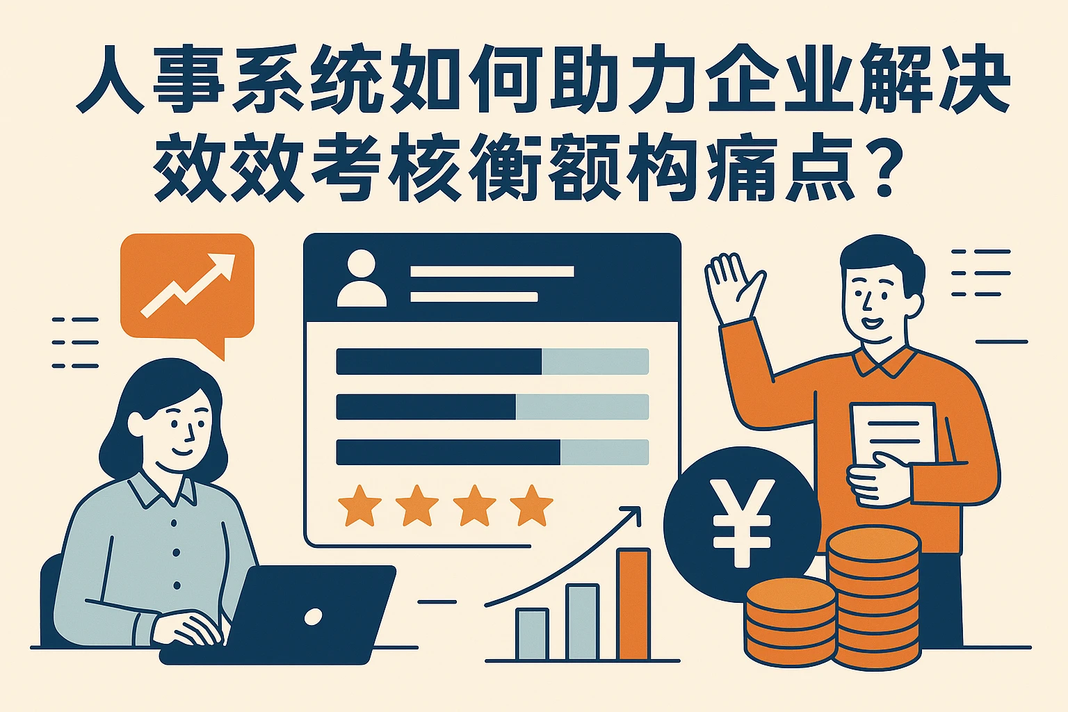 人事系统如何助力企业解决绩效考核与薪资结构痛点？