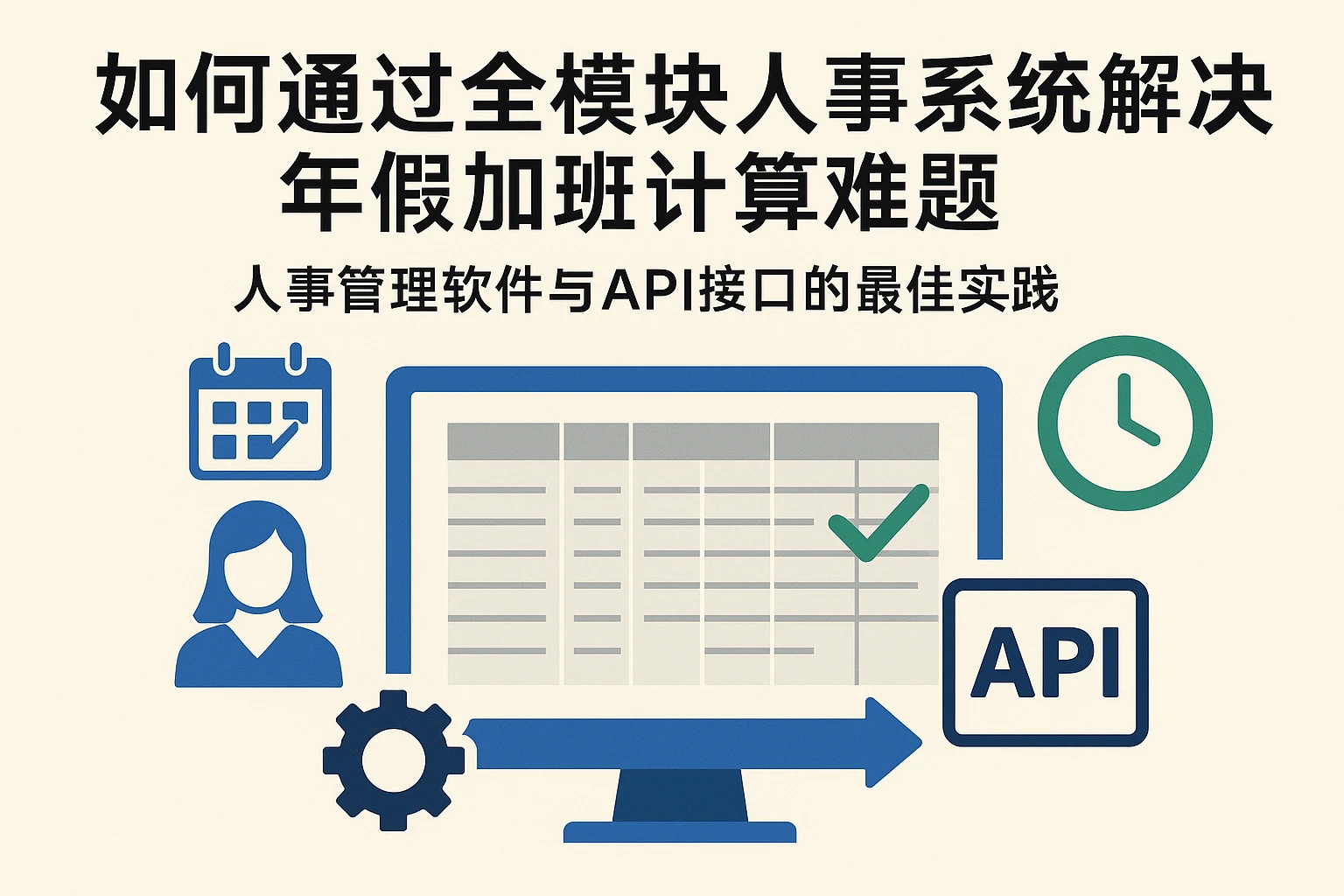 如何通过全模块人事系统解决年假加班计算难题 - 人事管理软件与API接口的最佳实践