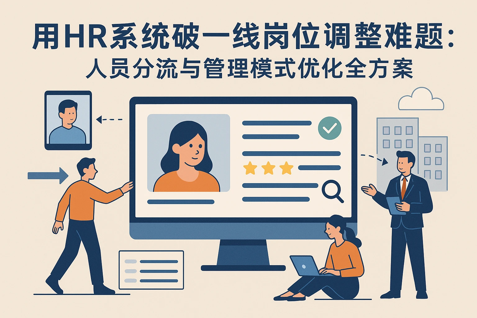 用HR系统破解一线岗位调整难题：人员分流与管理模式优化全方案