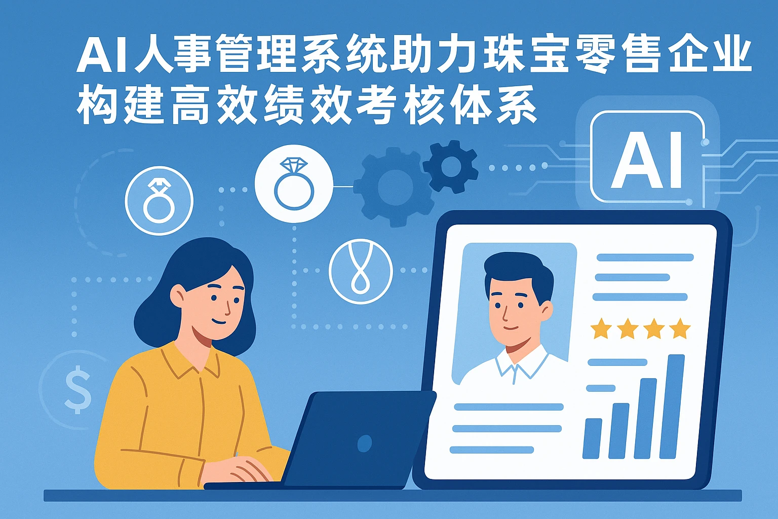 AI人事管理系统助力珠宝零售企业构建高效绩效考核体系