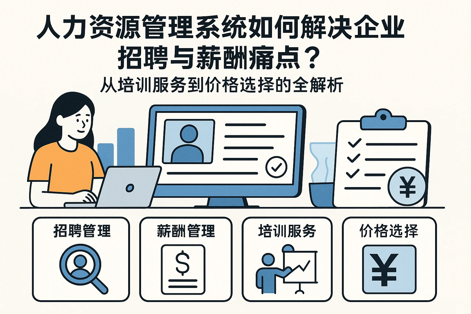 人力资源管理系统如何解决企业招聘与薪酬痛点?从培训服务到价格选择的全解析