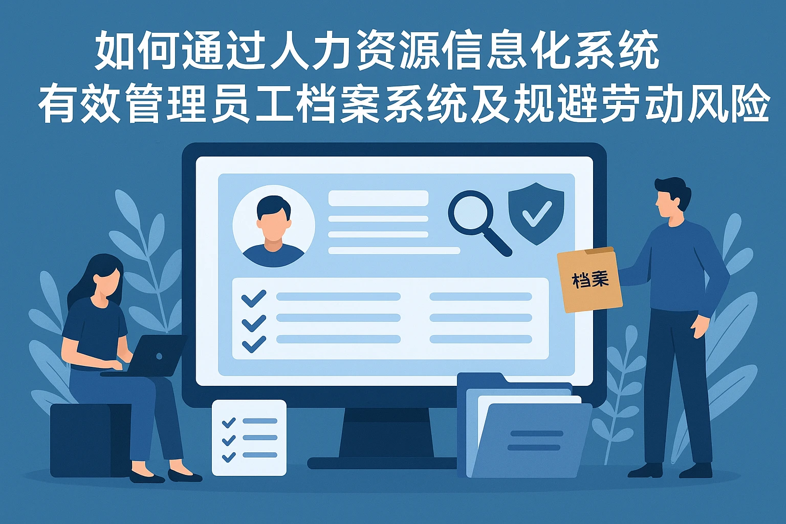 如何通过人力资源信息化系统有效管理员工档案系统及规避劳动风险