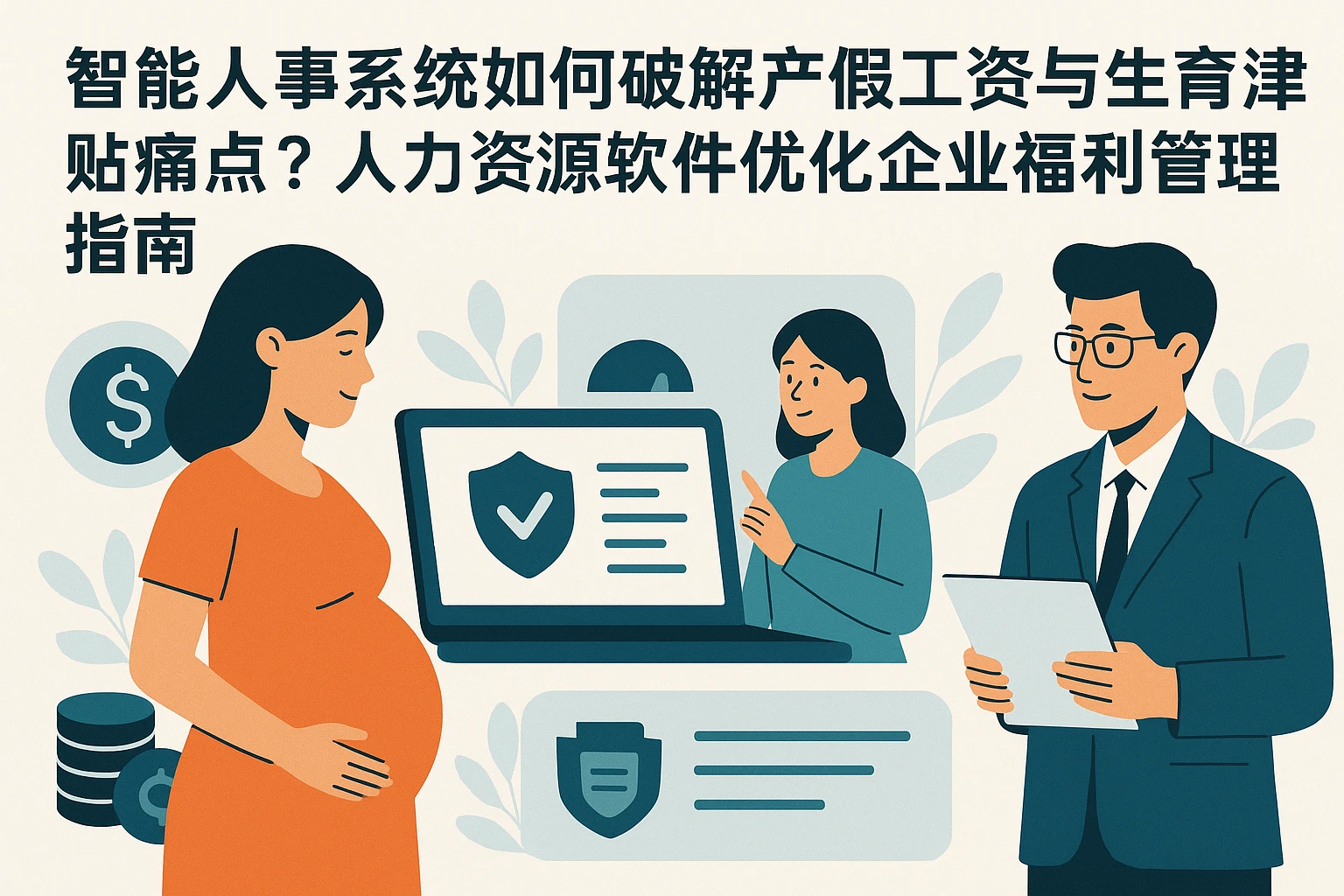 智能人事系统如何破解产假工资与生育津贴痛点？人力资源软件优化企业福利管理指南
