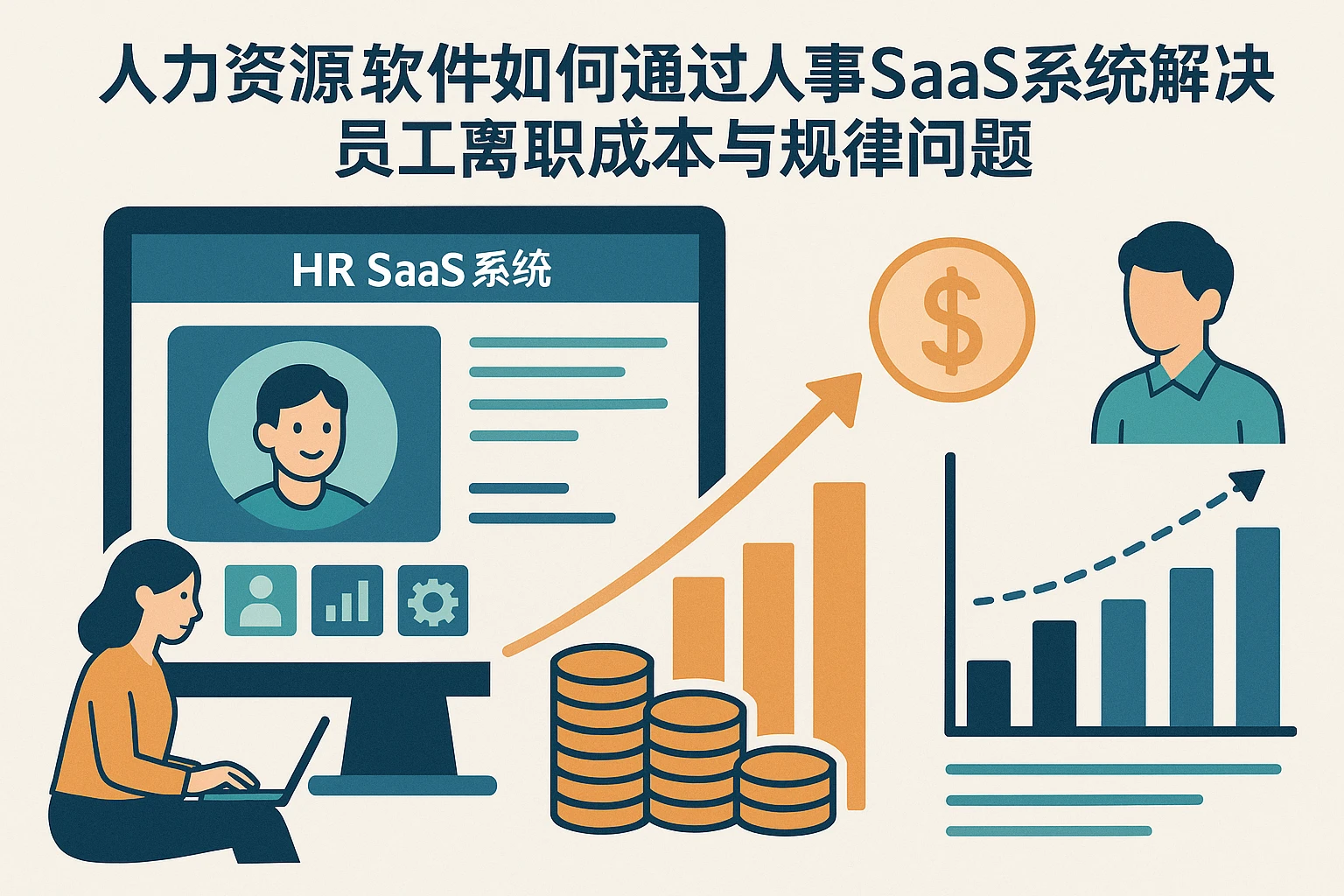 人力资源软件如何通过人事SaaS系统解决员工离职成本与规律问题
