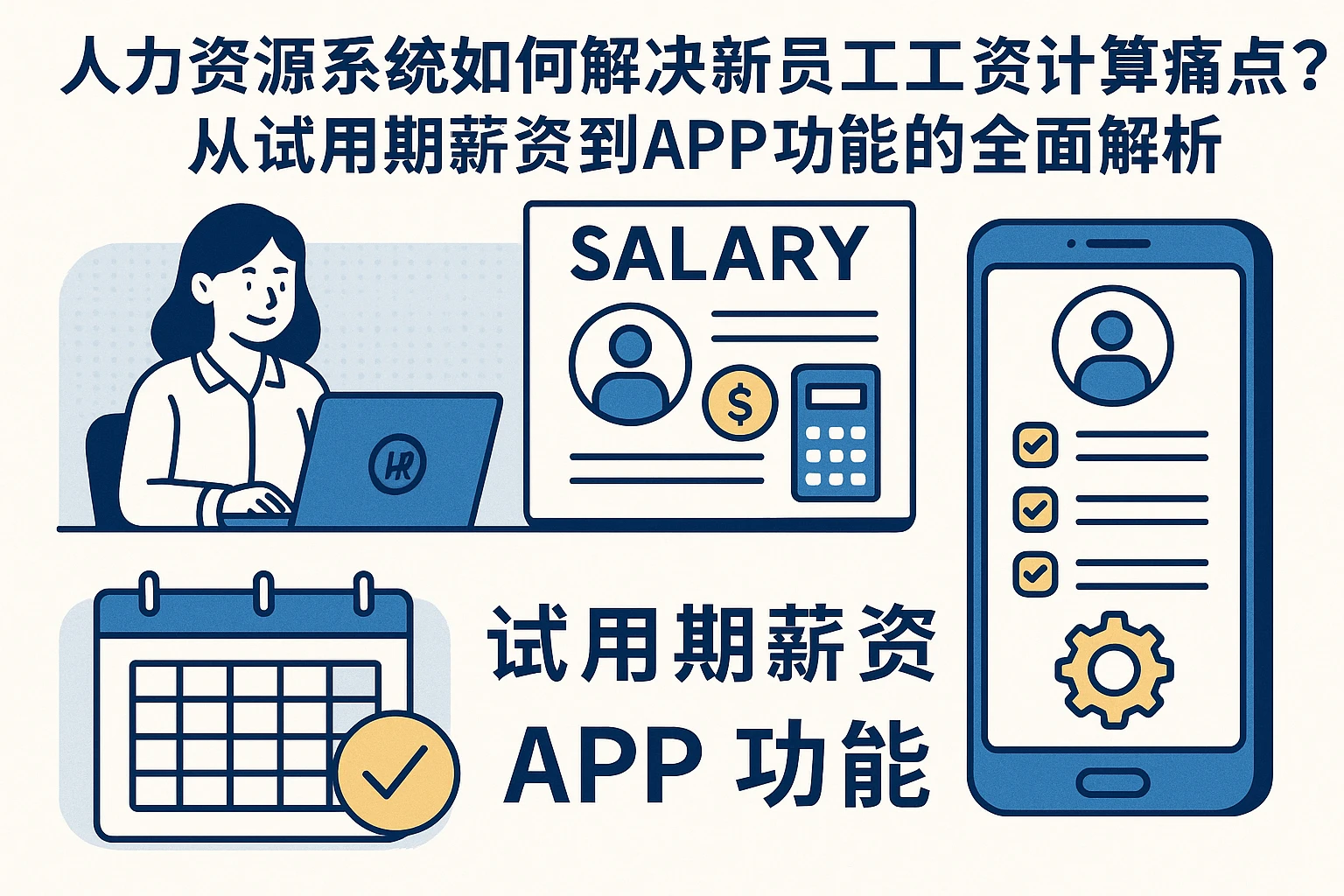 人力资源系统如何解决新员工工资计算痛点?从试用期薪资到APP功能的全面解析