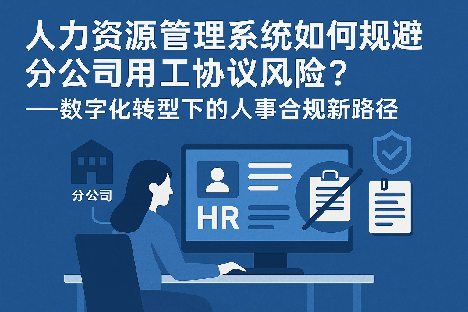 人力资源管理系统如何规避分公司用工协议风险?——数字化转型下的人事合规新路径