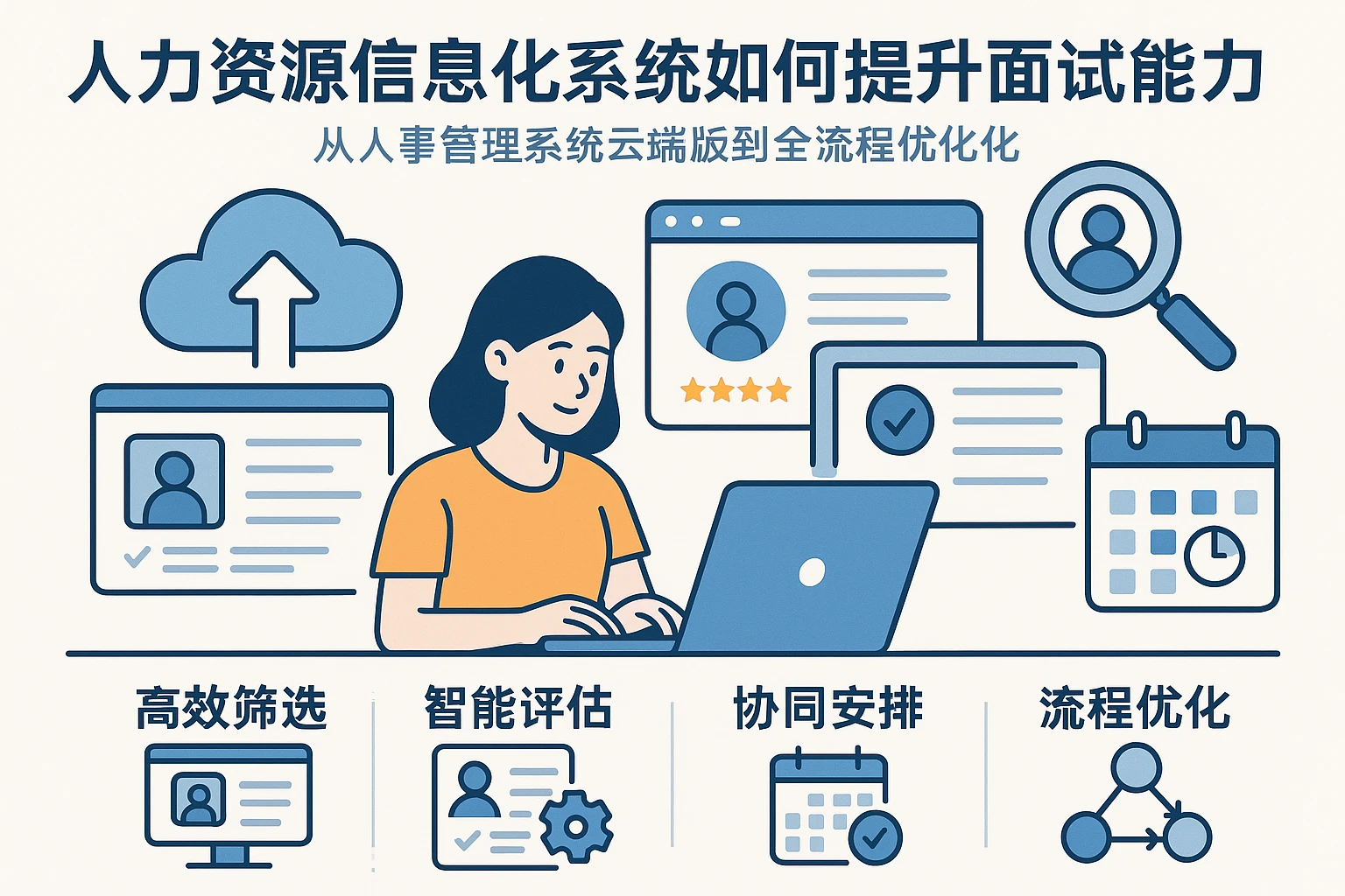 人力资源信息化系统如何提升面试能力：从人事管理系统云端版到全流程优化