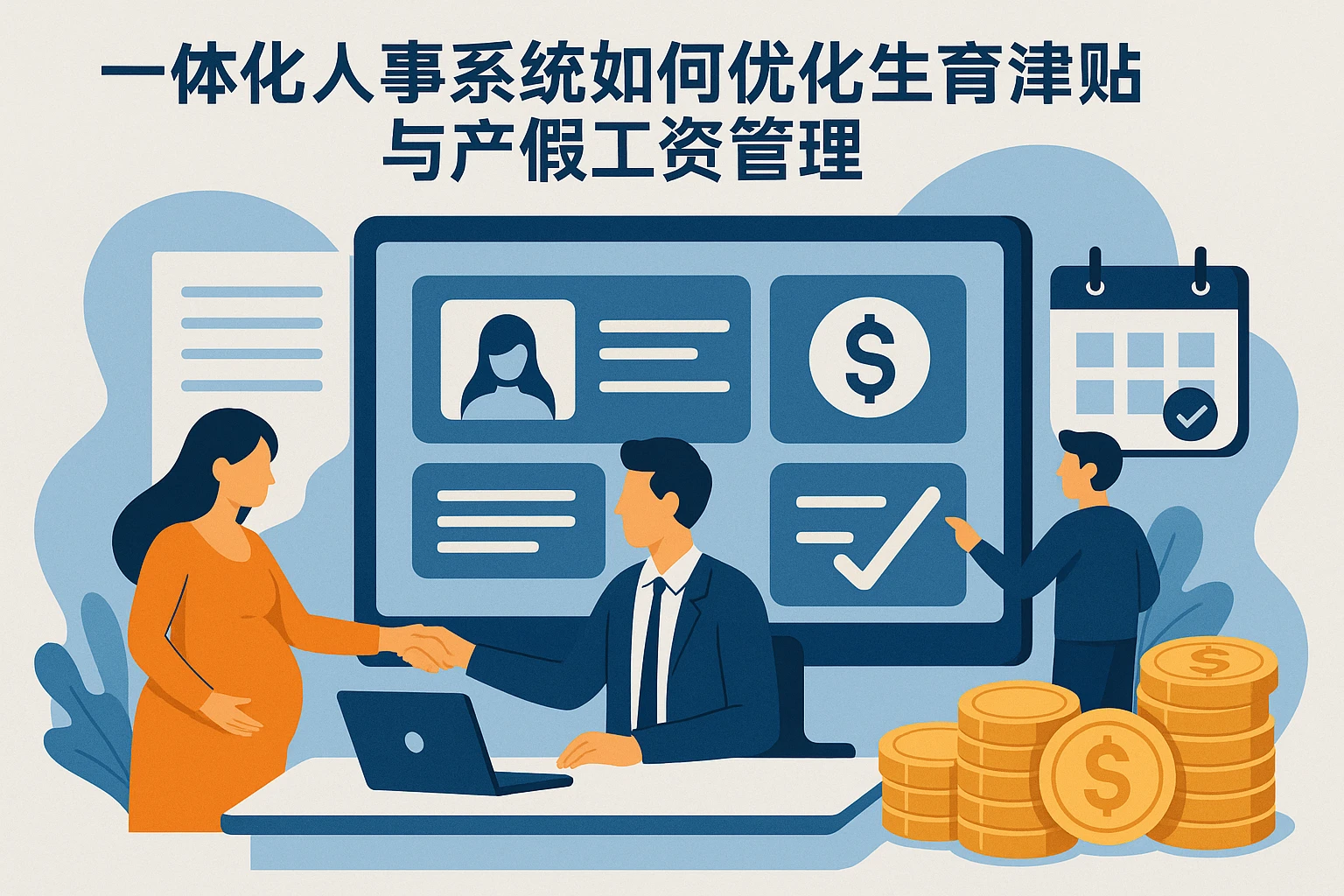 一体化人事系统如何优化生育津贴与产假工资管理