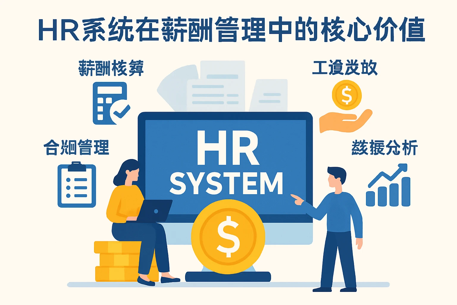 HR系统在薪酬管理中的核心价值