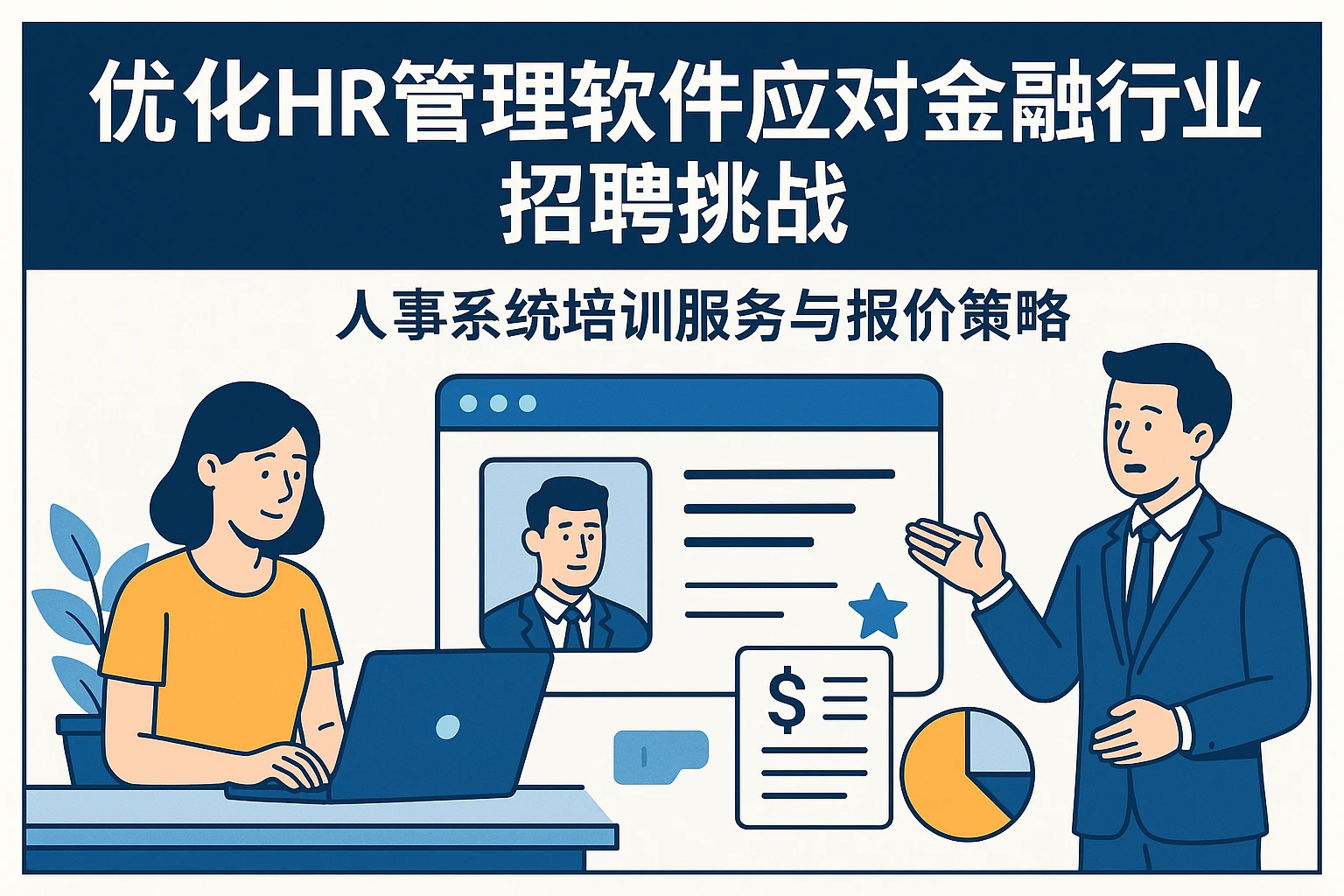 优化HR管理软件应对金融行业招聘挑战：人事系统培训服务与报价策略