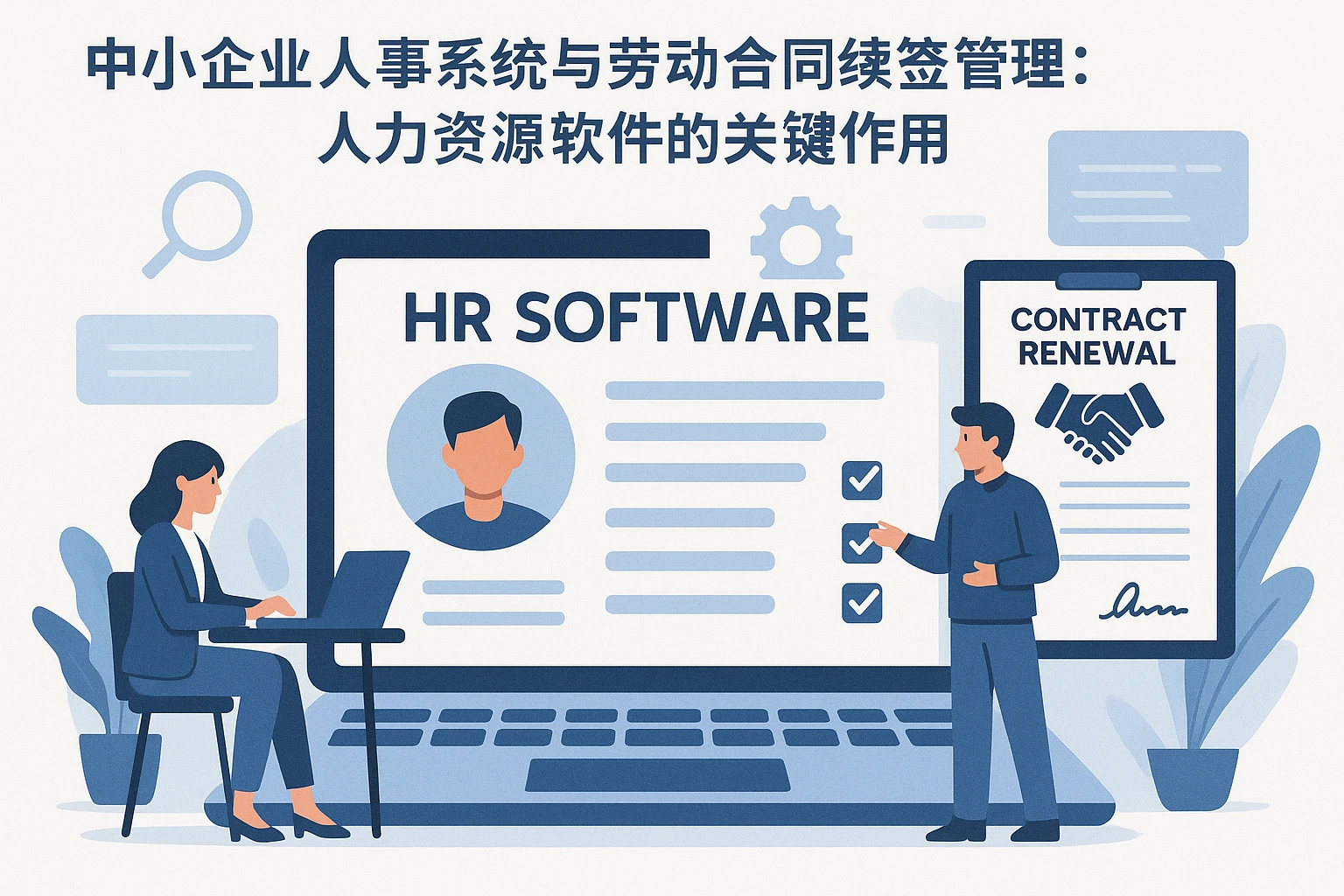 中小企业人事系统与劳动合同续签管理：人力资源软件的关键作用