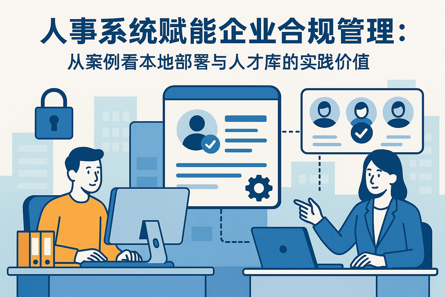 人事系统赋能企业合规管理：从案例看本地部署与人才库的实践价值