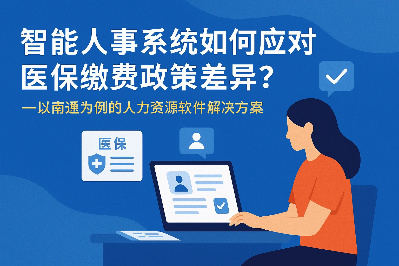 智能人事系统如何应对医保缴费政策差异？——以南通为例的人力资源软件解决方案