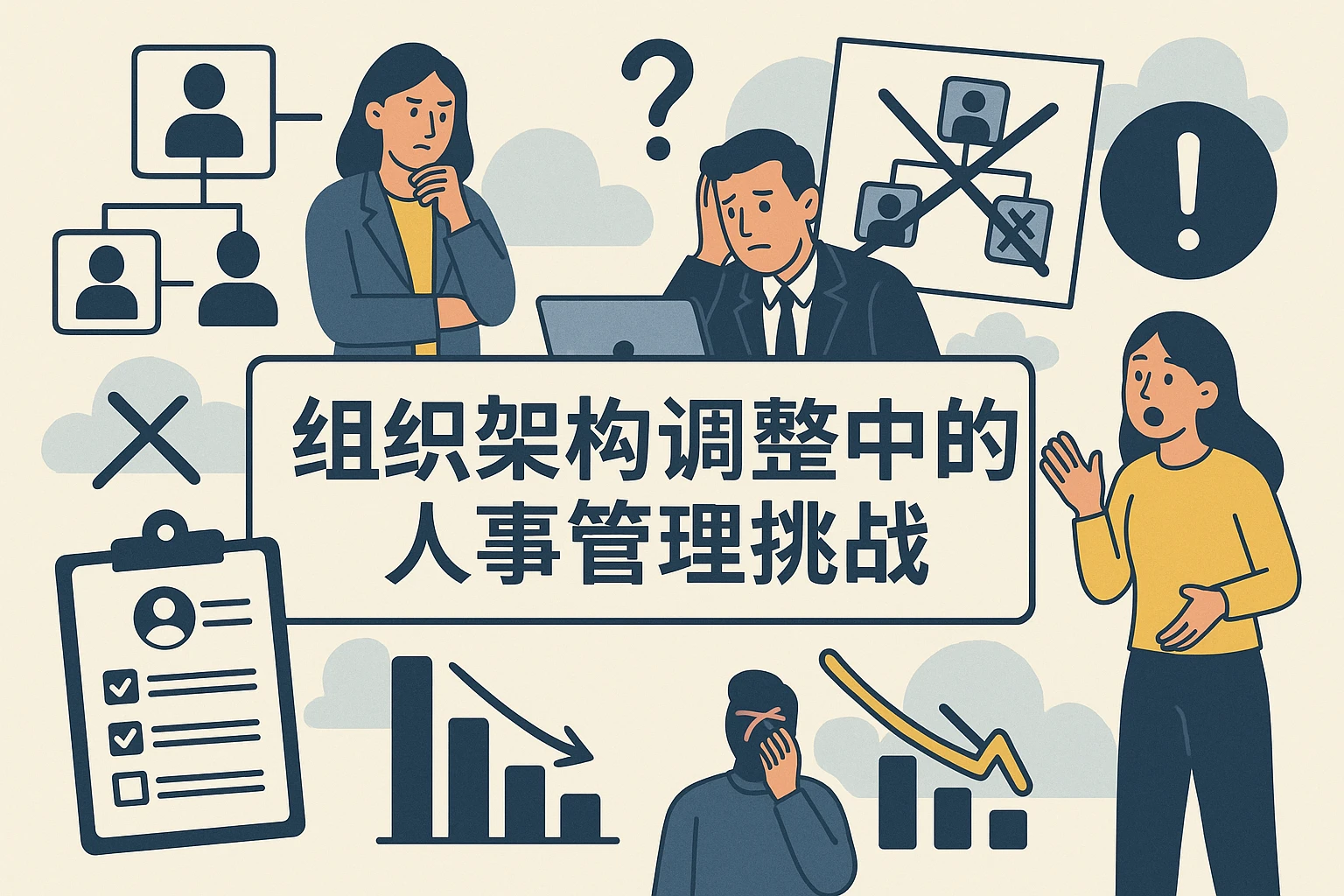 组织架构调整中的人事管理挑战