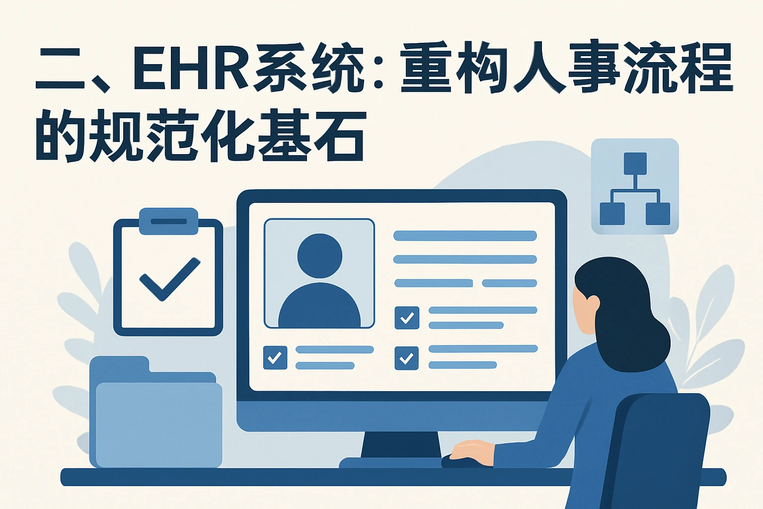 二、EHR系统：重构人事流程的规范化基石