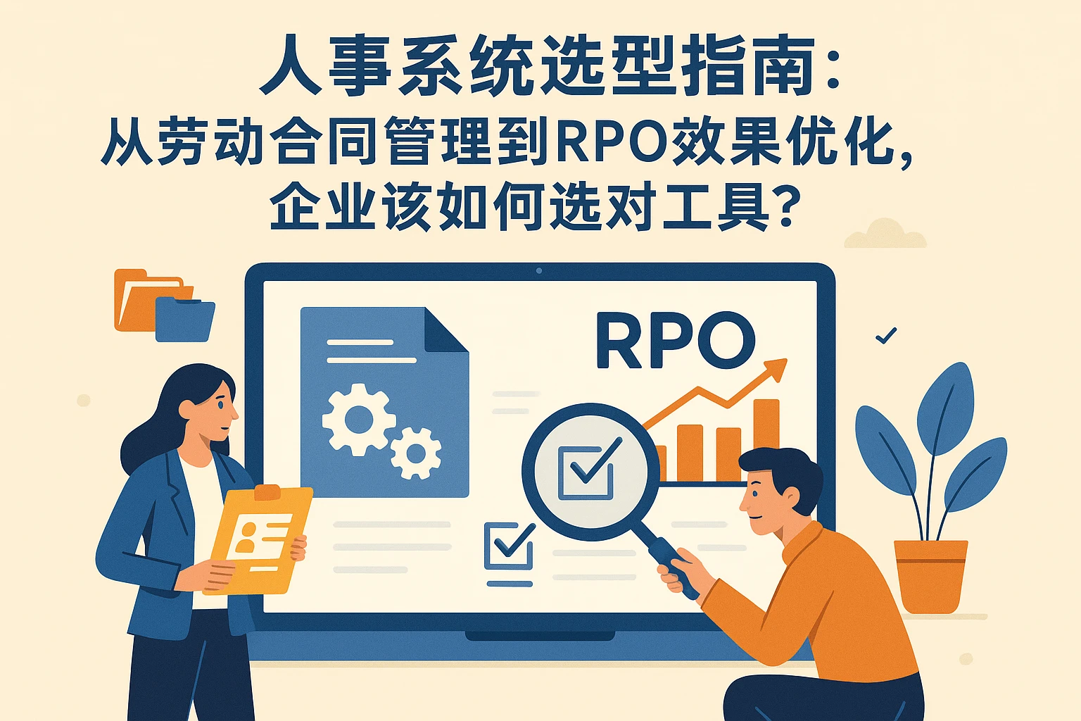 人事系统选型指南:从劳动合同管理到RPO效果优化,企业该如何选对工具?