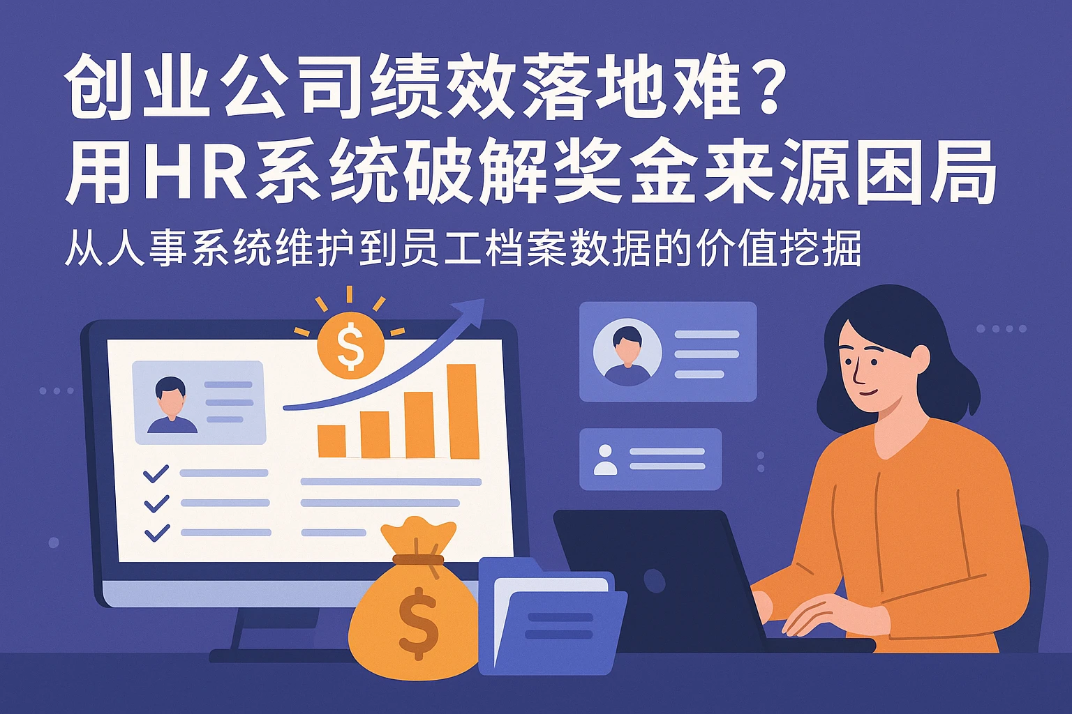 创业公司绩效落地难？用HR系统破解奖金来源困局——从人事系统维护到员工档案数据的价值挖掘