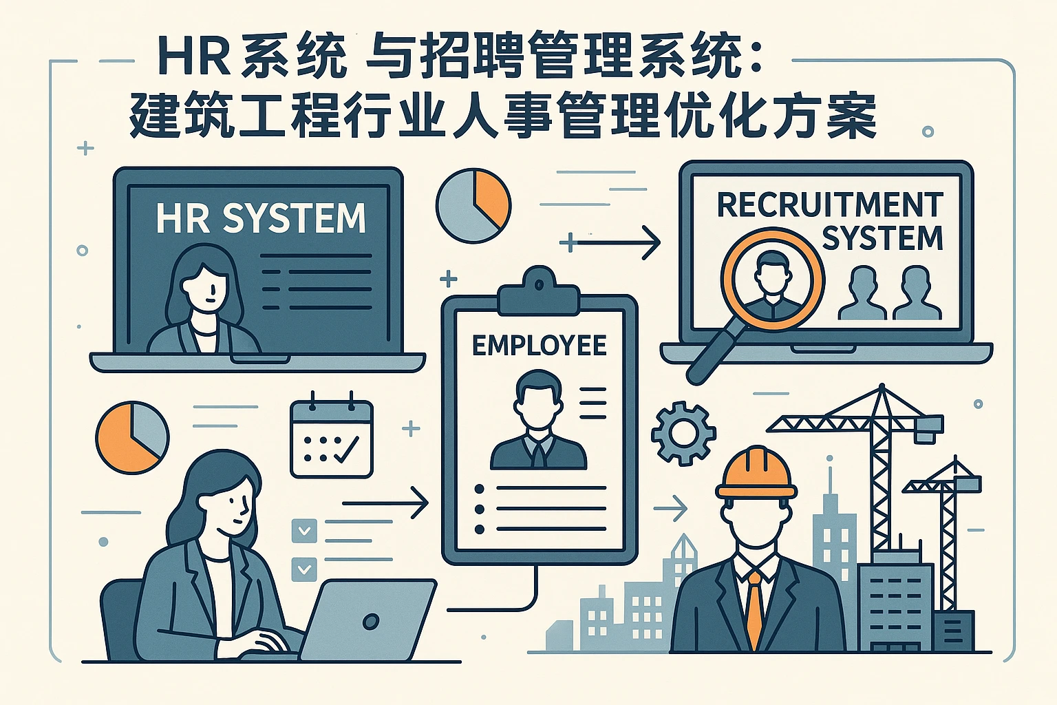 HR系统与招聘管理系统：建筑工程行业人事管理优化方案